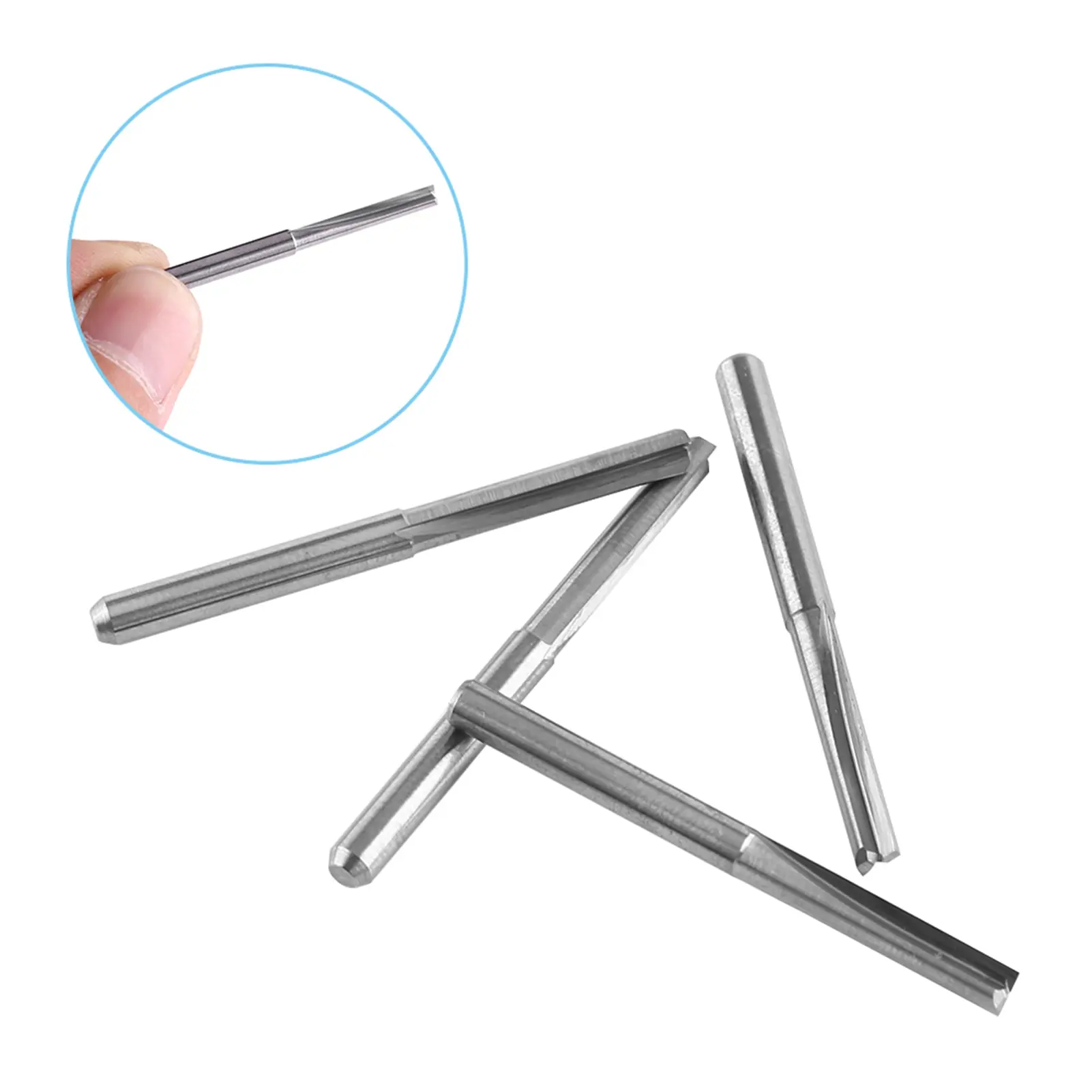 10pcs 38mm End Mill CNC Milling Cutter Cutting Tools Double Straight Flutes Cutting Tool End Mill Milling Bits Milling Cutter