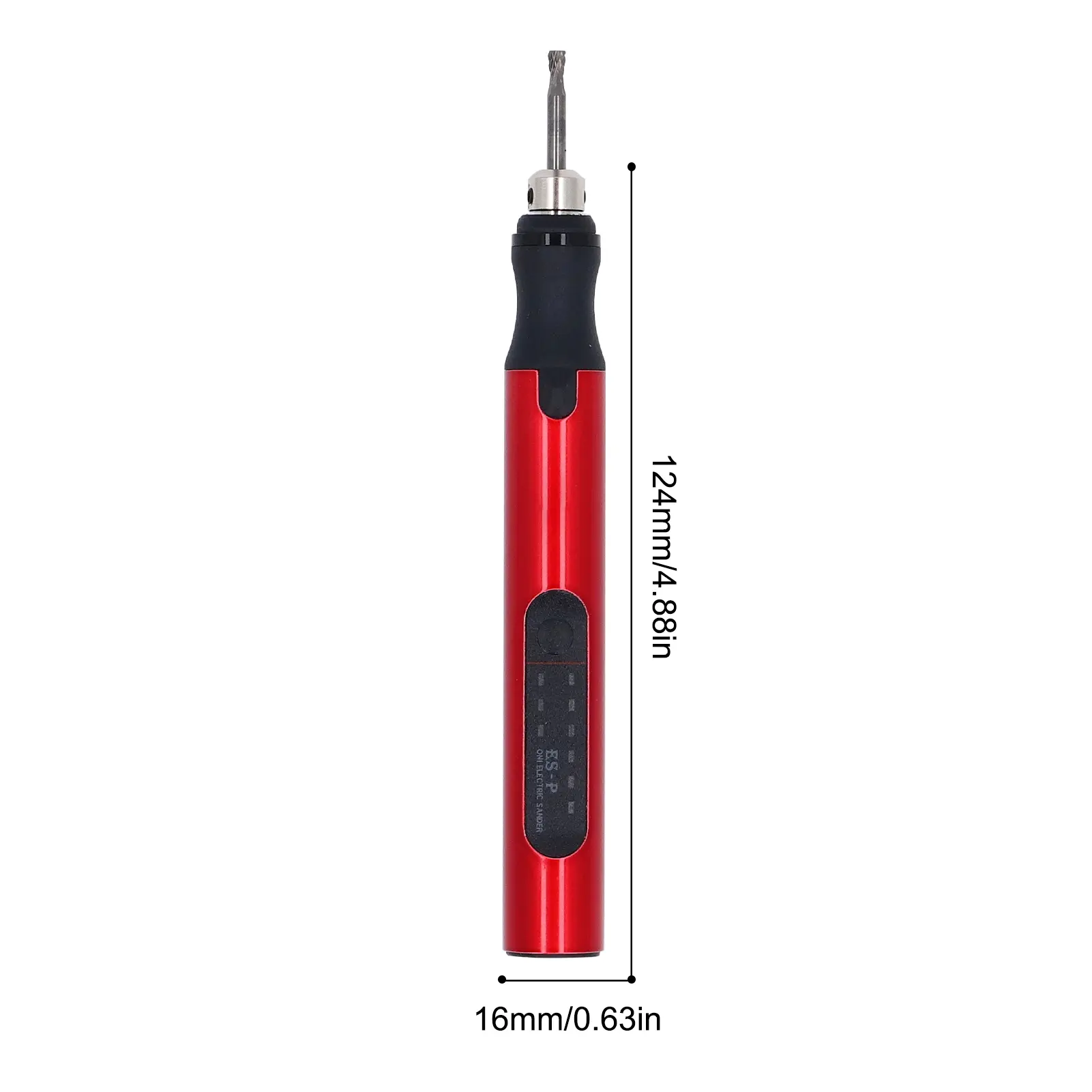 Electric Sanding Pen Kit, Portable USB Quick Charging Sanding Pen with 11pcs Sanding Heads for Polishing Drilling Engraving