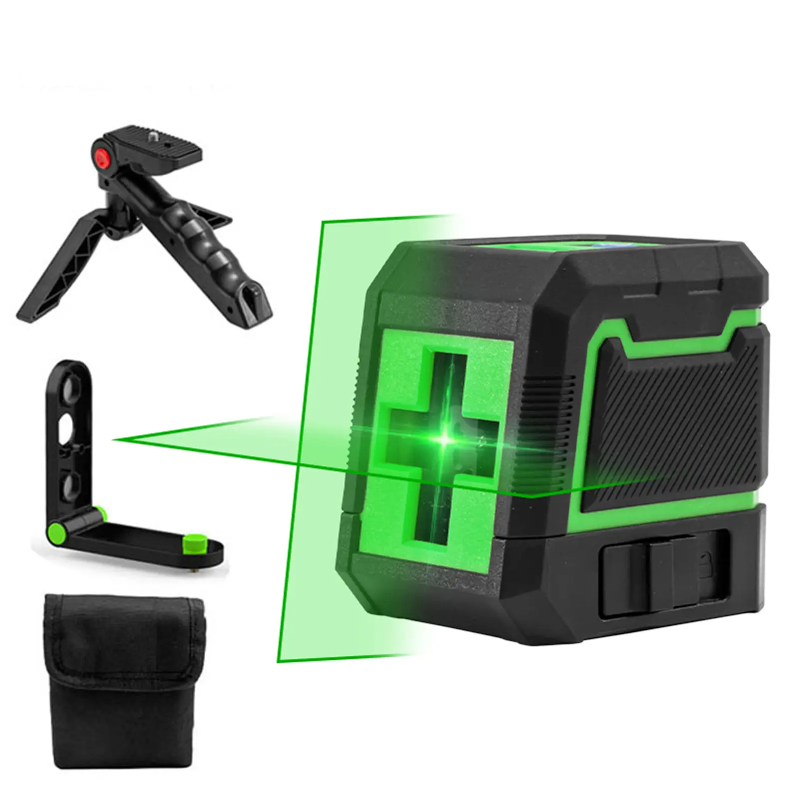 MINI Gradienter Self-Leveling Laser Level 2 Line Laser Level Machine Green Cross Laser Beam Line Alignment Laser Leveling Device