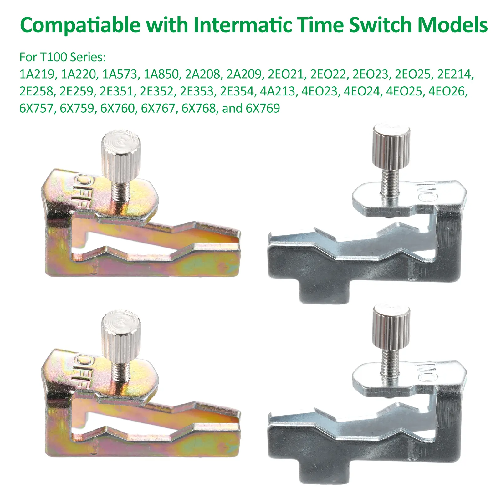 Time Switch Replacement Trippers Kit Compatible with Intermatic 156T1978A for T100 Series Timers Pool Timer On Off Clips Parts