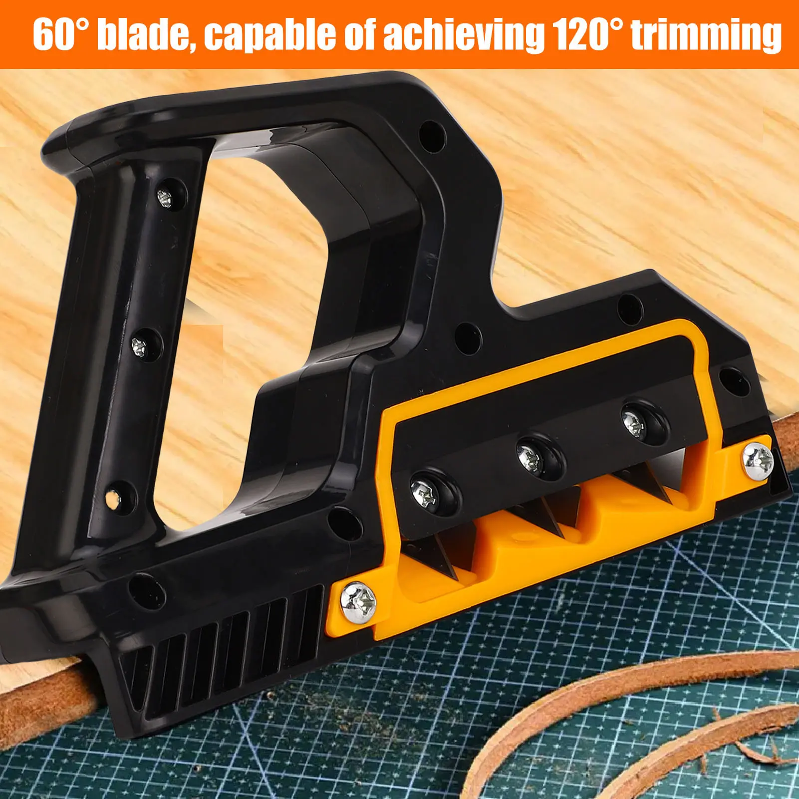 60 Degree Gypsum Board Chamferer Plasterboard Edger Quick Cutter Gypsum Board Hand Plane for Woodworking Gypsum Board Hand Plane