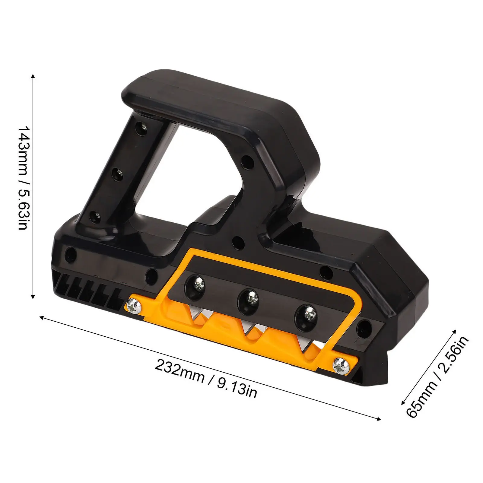 60 Degree Gypsum Board Chamferer Plasterboard Edger Quick Cutter Gypsum Board Hand Plane for Woodworking Gypsum Board Hand Plane