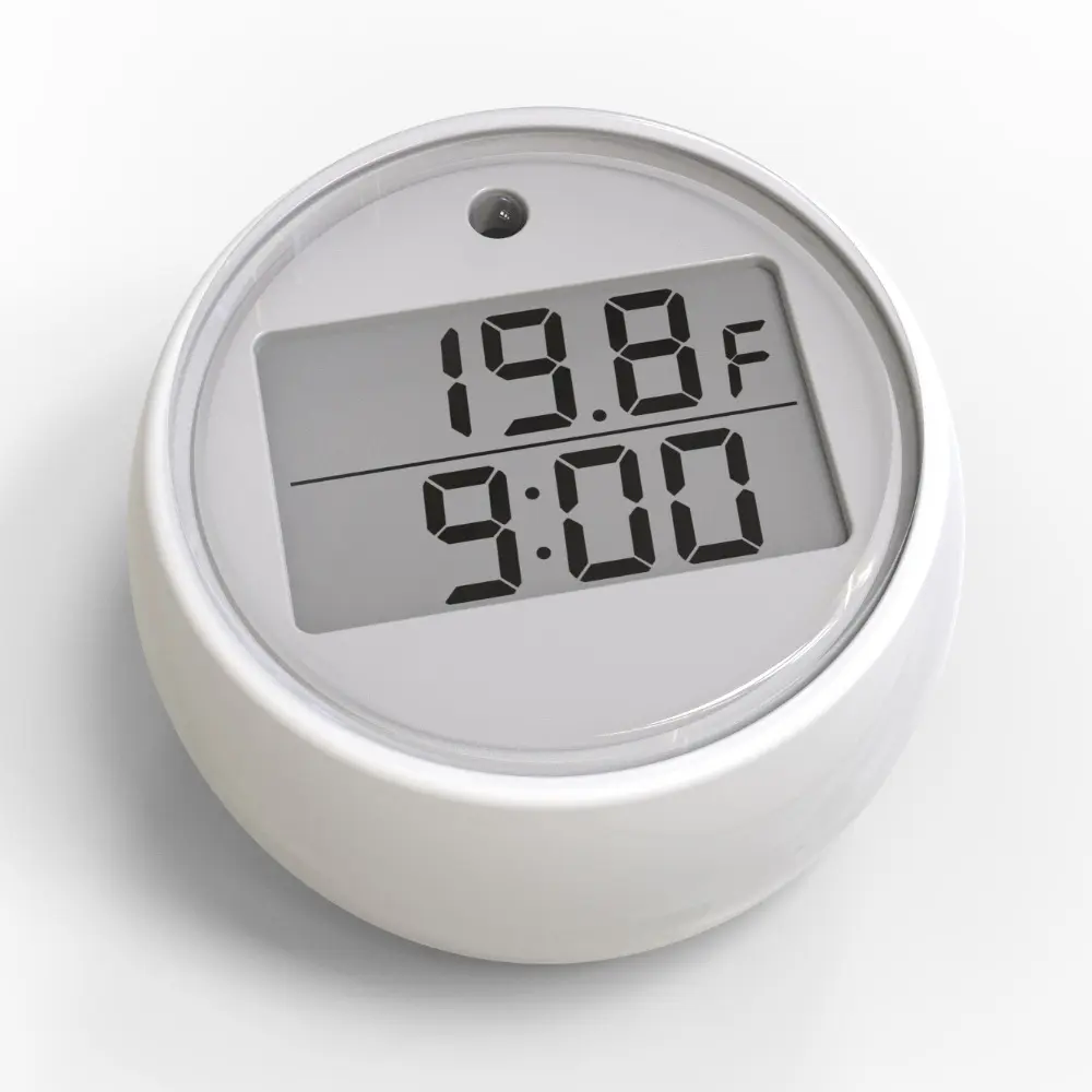 1PC Ice Bath Thermometer with High and Low Temperature Alarm Timer Floating Thermometer IP67 Waterproof Float Pool Thermometer