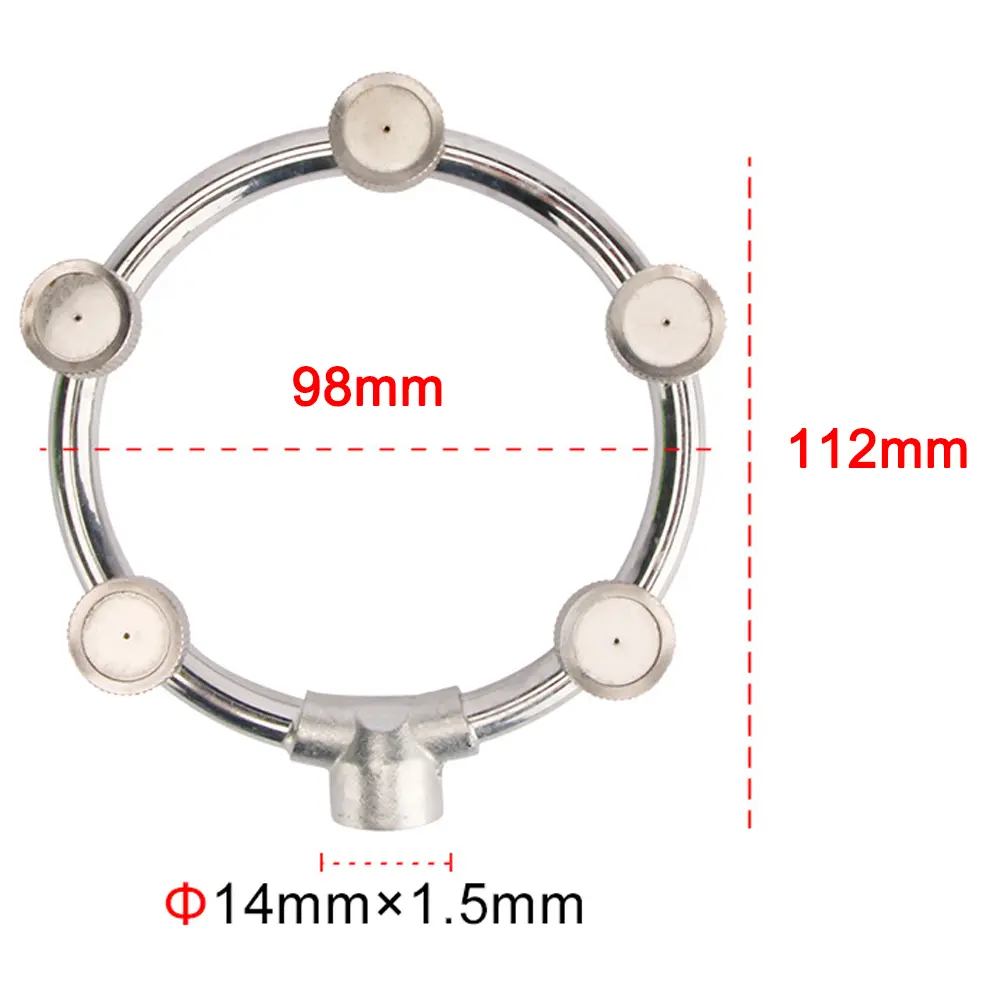 Stainless Steel Mist Nozzle for Agricultural Spraying Machine Accessory Uniform Fogging Multi-Purpose Electric Manual Sprayers