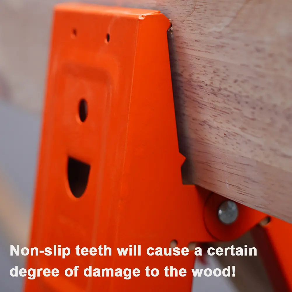 Sturdy Steel Clamps Versatile DIY Woodworking Table Efficient Support for Carpentry and Renovation Projects