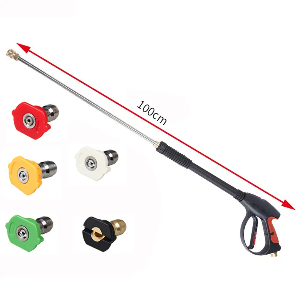 Car High Pressure Water Gun Jet Garden Washer Hose Wand Nozzle Sprayer Watering Spray Sprinkler Cleaning Tool Car Accessories