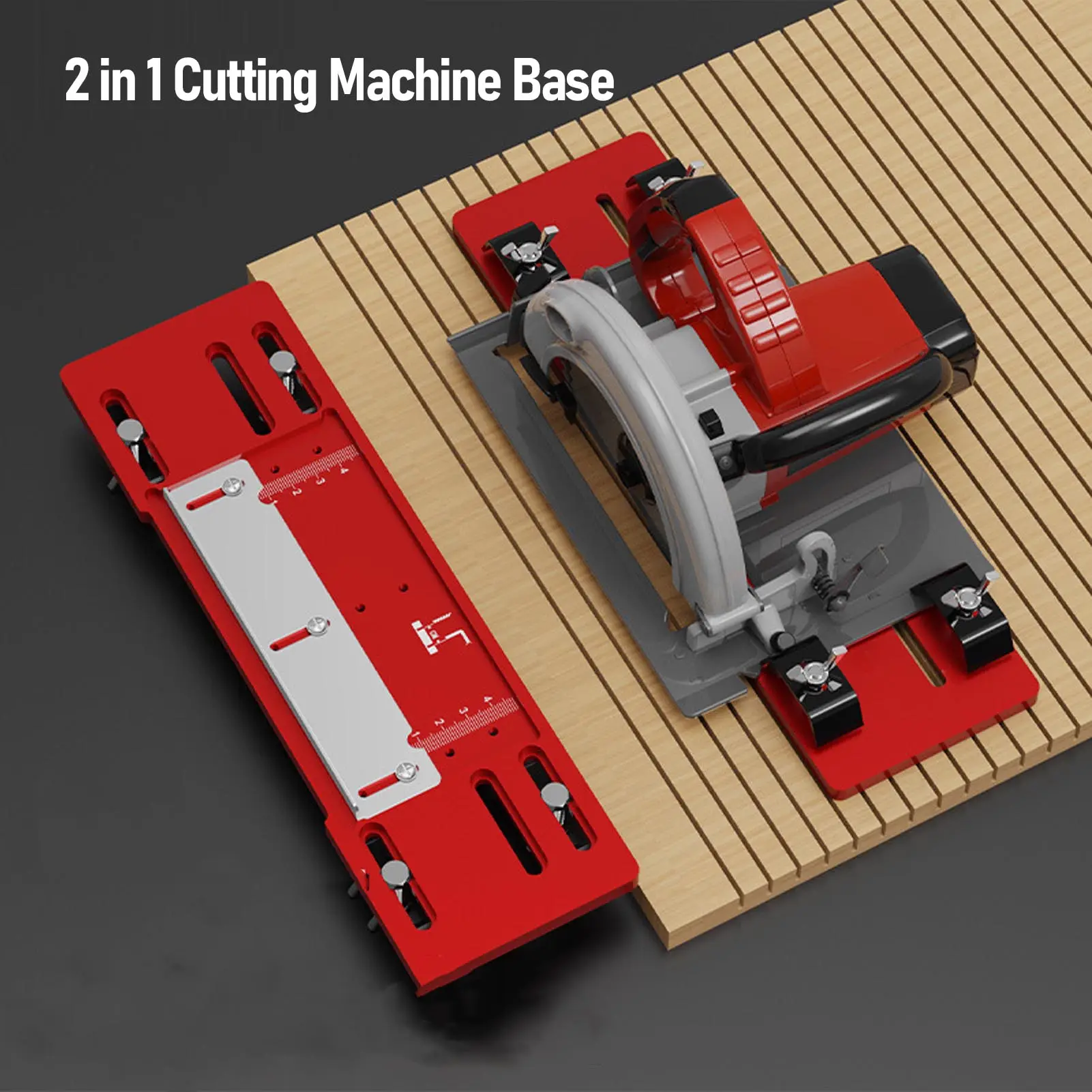Cutting Machine Base Plate Cutting Machine Base Plate Quick Positioning No Drilling Circular Saw  Plate for Woodworking