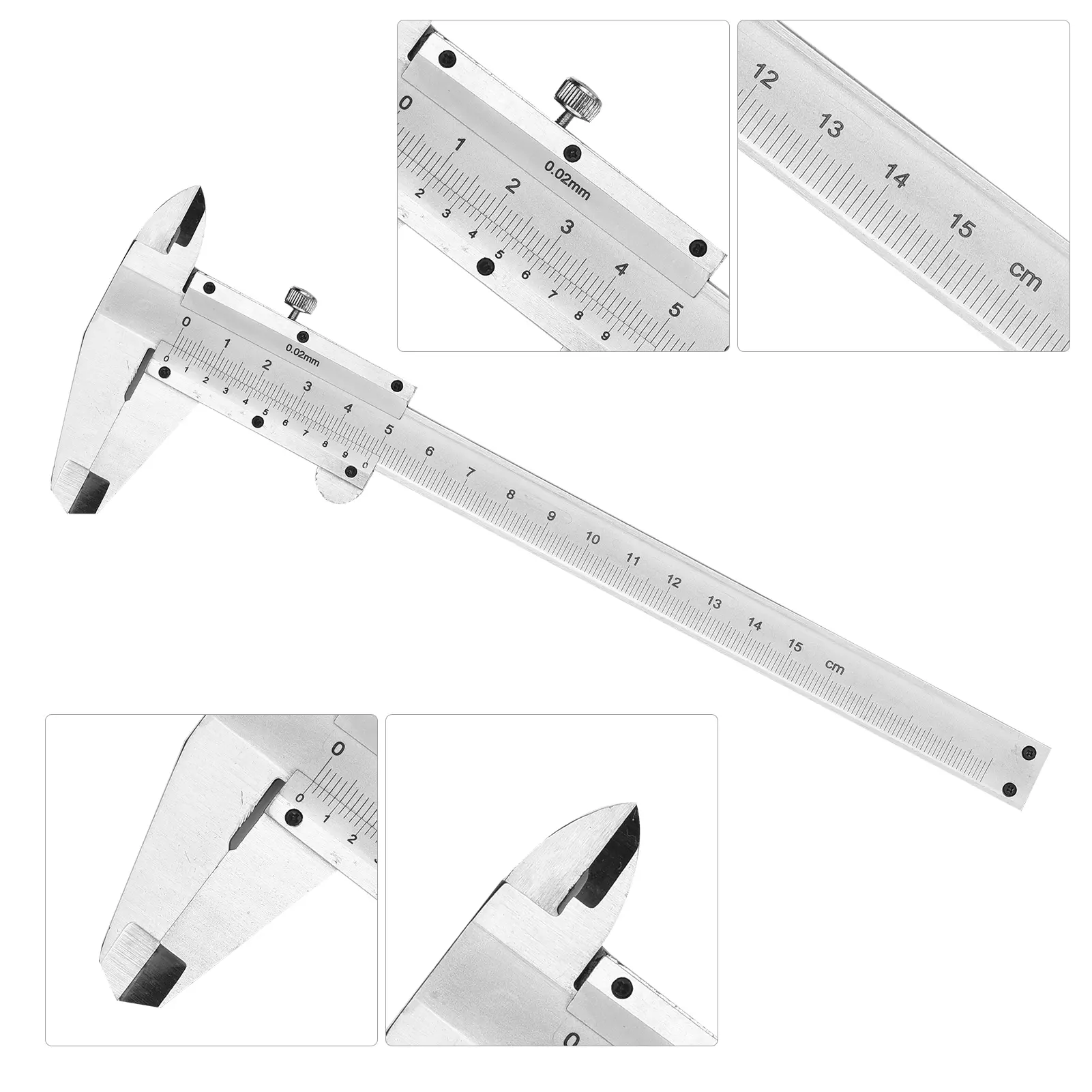 Measuring Tool Stainless Steel Caliper 6 "150mm Messschieber paquimetro measuring instrument Vernier Calipers Gauge Micrometer