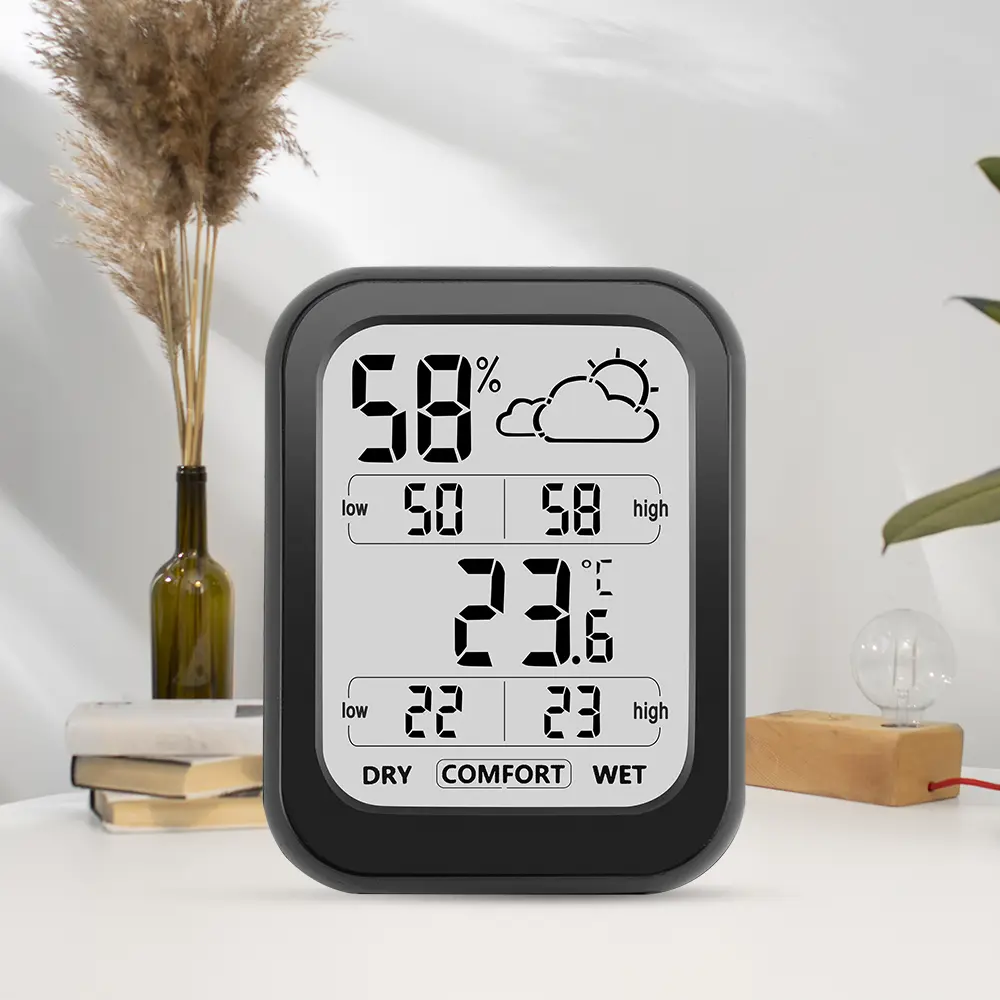 Digital Indoor  Thermometer Hygrometer Room Calibrated Humidity Meter Temperature Humidity Monitor Indicator Sensor ℃/℉