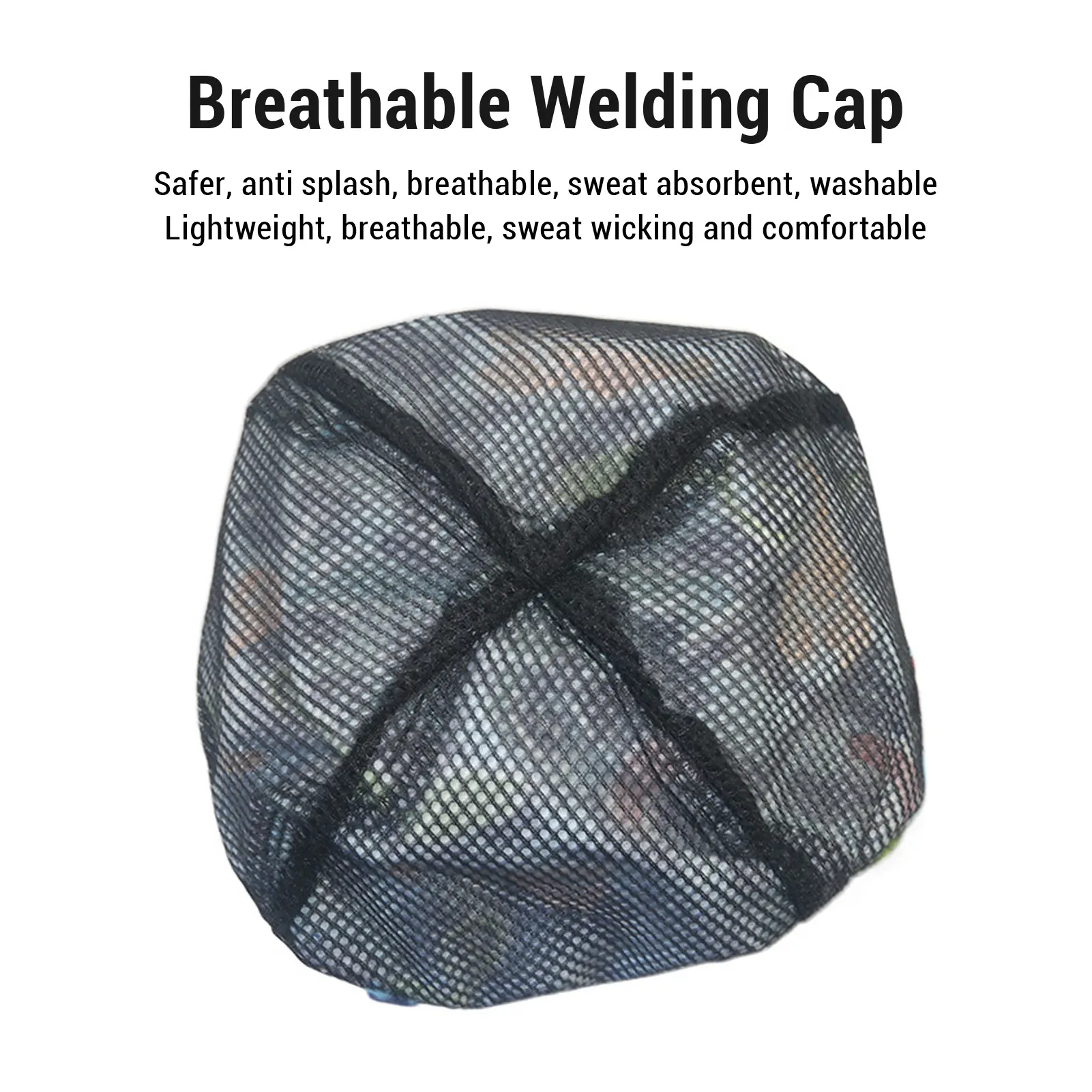 Welding Cap Splash Proof Elastic Design Flame Retardant Cotton Reversible Protective Welders Cap