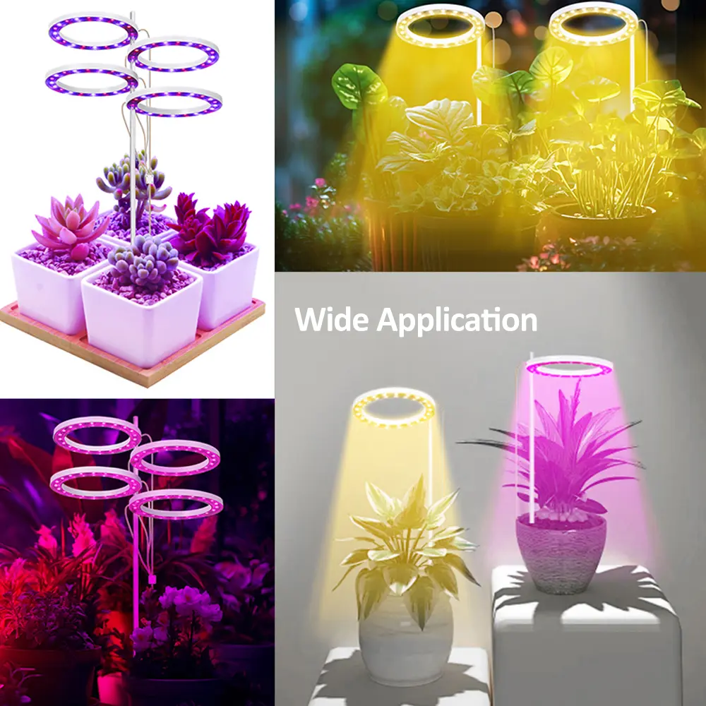 LED USB Grow Light Phytolamp for Plants 16H Timer Control Full Spectrum Lights Home Flower Seedling Clip Phyto Lamp