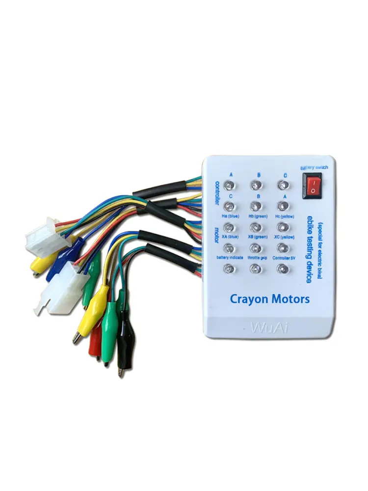 Electromobile Repair Device Scooter Maintenance Detector Brushless Motor Hall Controller 24V/36V/48V/60V/72V E-bike Tester