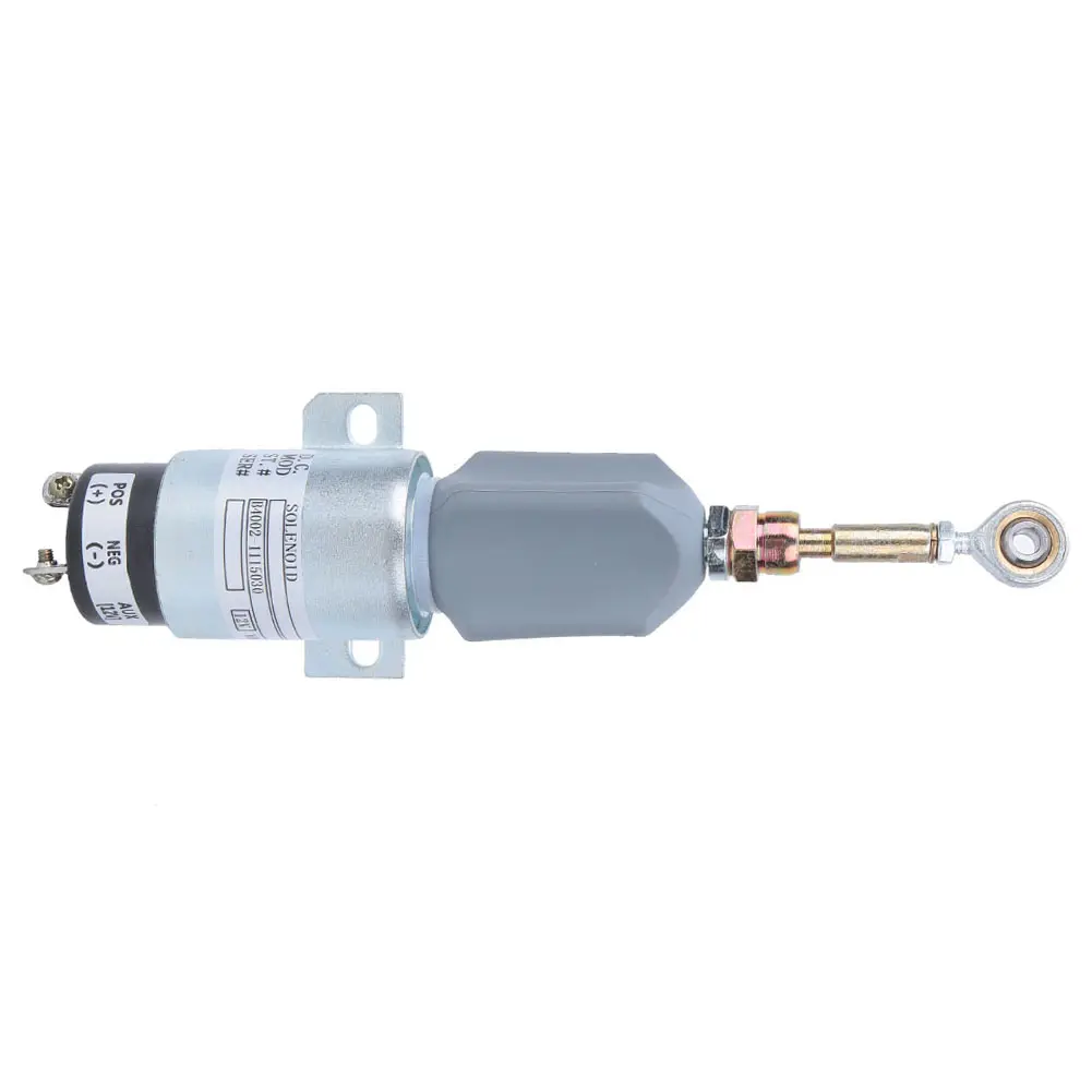 Fuel Shut Off Solenoid B4002-1115030 Fuel Shut Off Shutdown Solenoid Valve 12V Excavator Accessories for YUCHAI