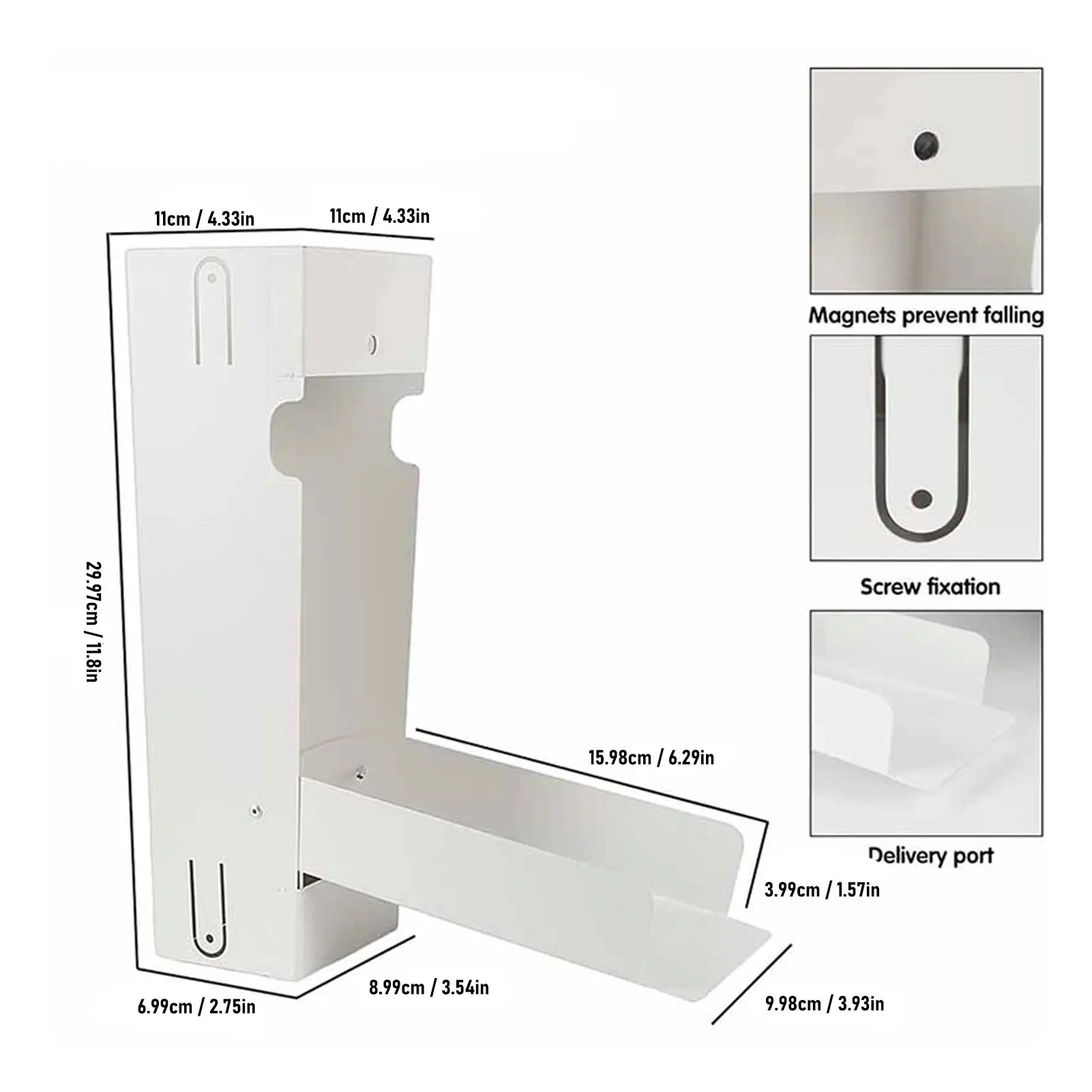 Rain Water Diverter Rainwater Collection System Adjustable Stainless Steel Downspout Rainwater Diverter for 3x4in Drainage Ditch