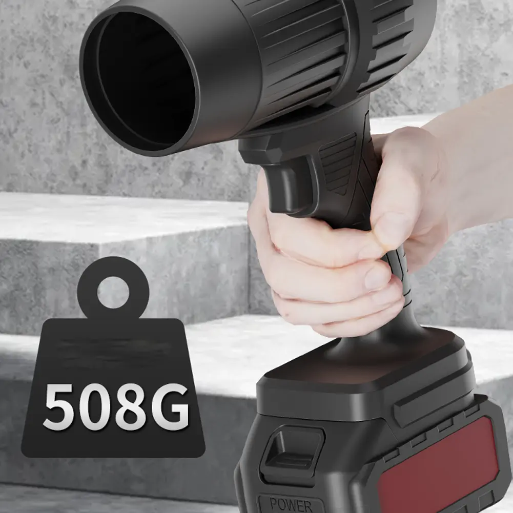 Handheld Jet Fan Violent Fan High Power Duct Turbofan Portable Dust Blower Keyboard Cleaning Tool Compatible with Makita Battery