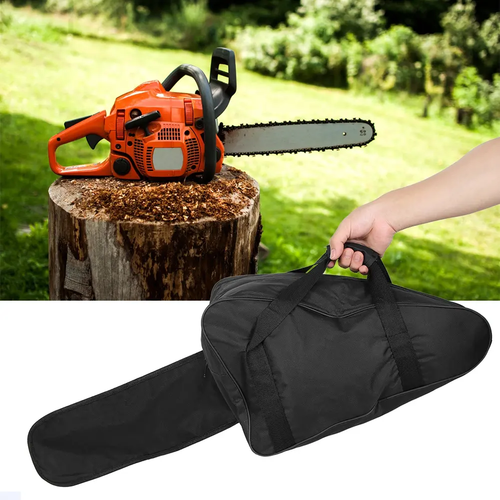 Portable Waterproof Oxford Cloth Chain Saw Case Full  Storage Carrying Bag Chainsaw Bag Chainsaw Case
