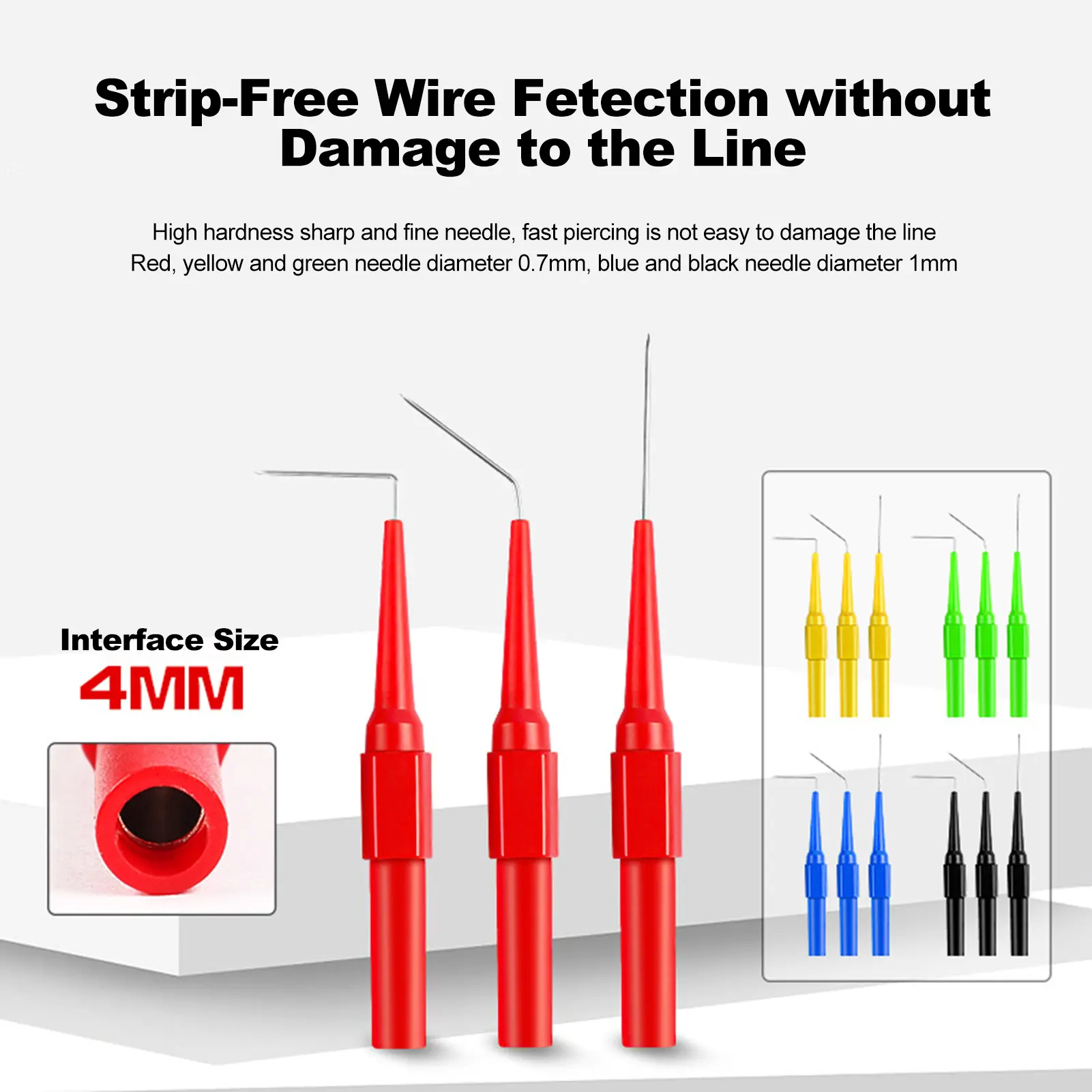 20/25pcs Auto Repair Tools Electrical Service Tools Automotive Multi-function Lead Test Tools KIT Circuit Test Wires