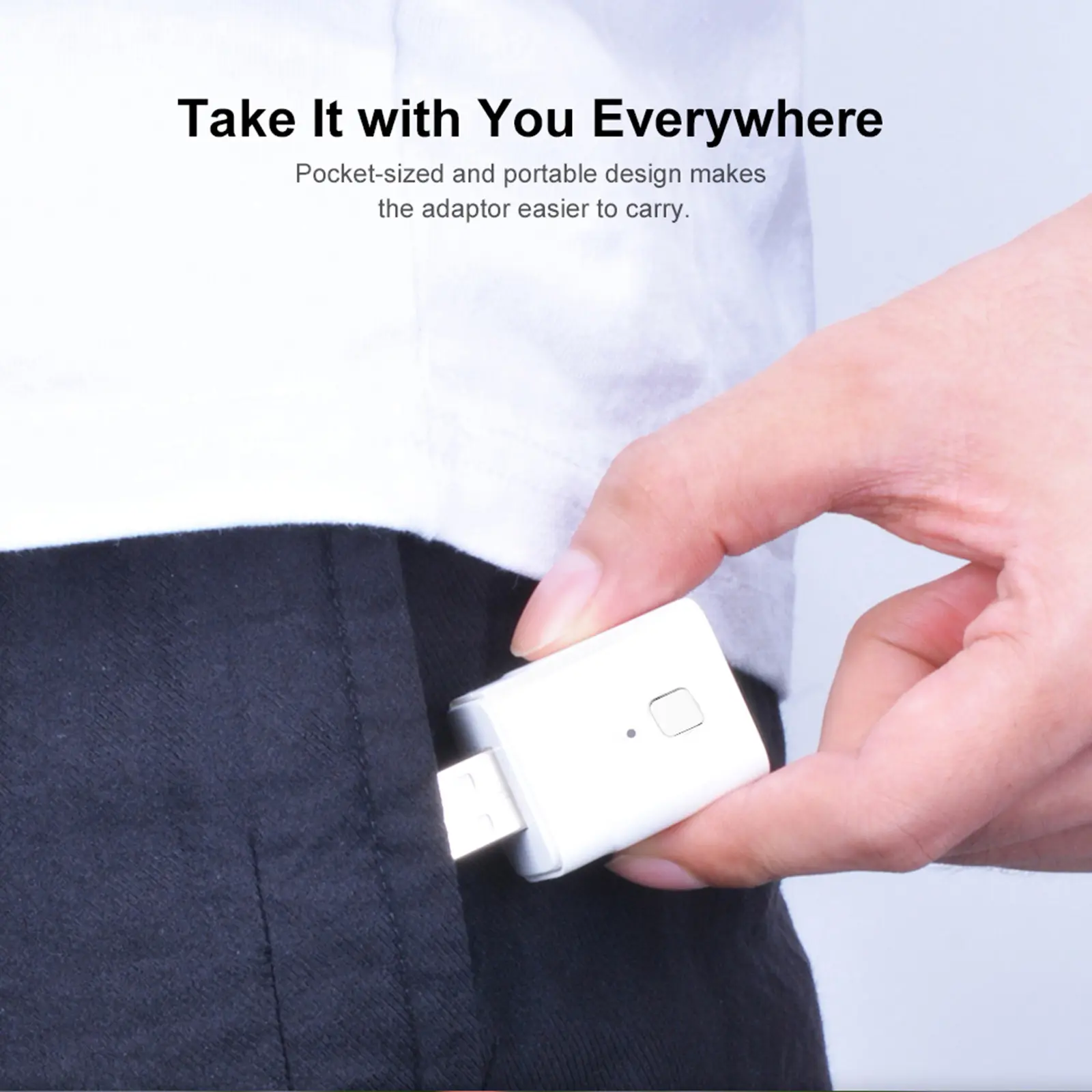 5V Wireless USB Smart Adaptor Flexible and Portable USB Devices Smart Via for Tuya APP Voice Control Smart Adaptor