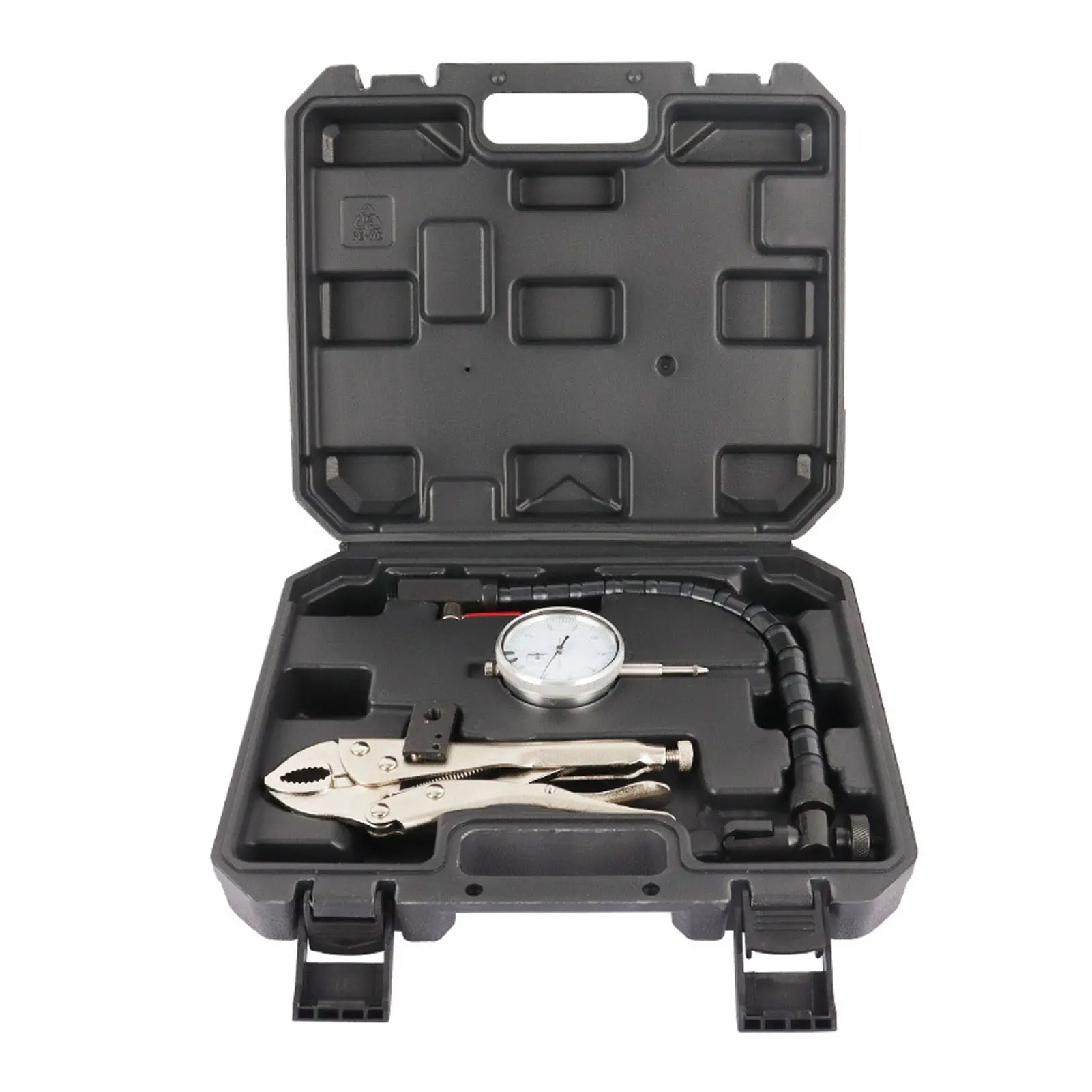Disc Brake Rotor Gage Set Portable 7in Locking Clamp Multifunctional Disc and Rotor Joint Gage Set for Assessing Gear Backlash