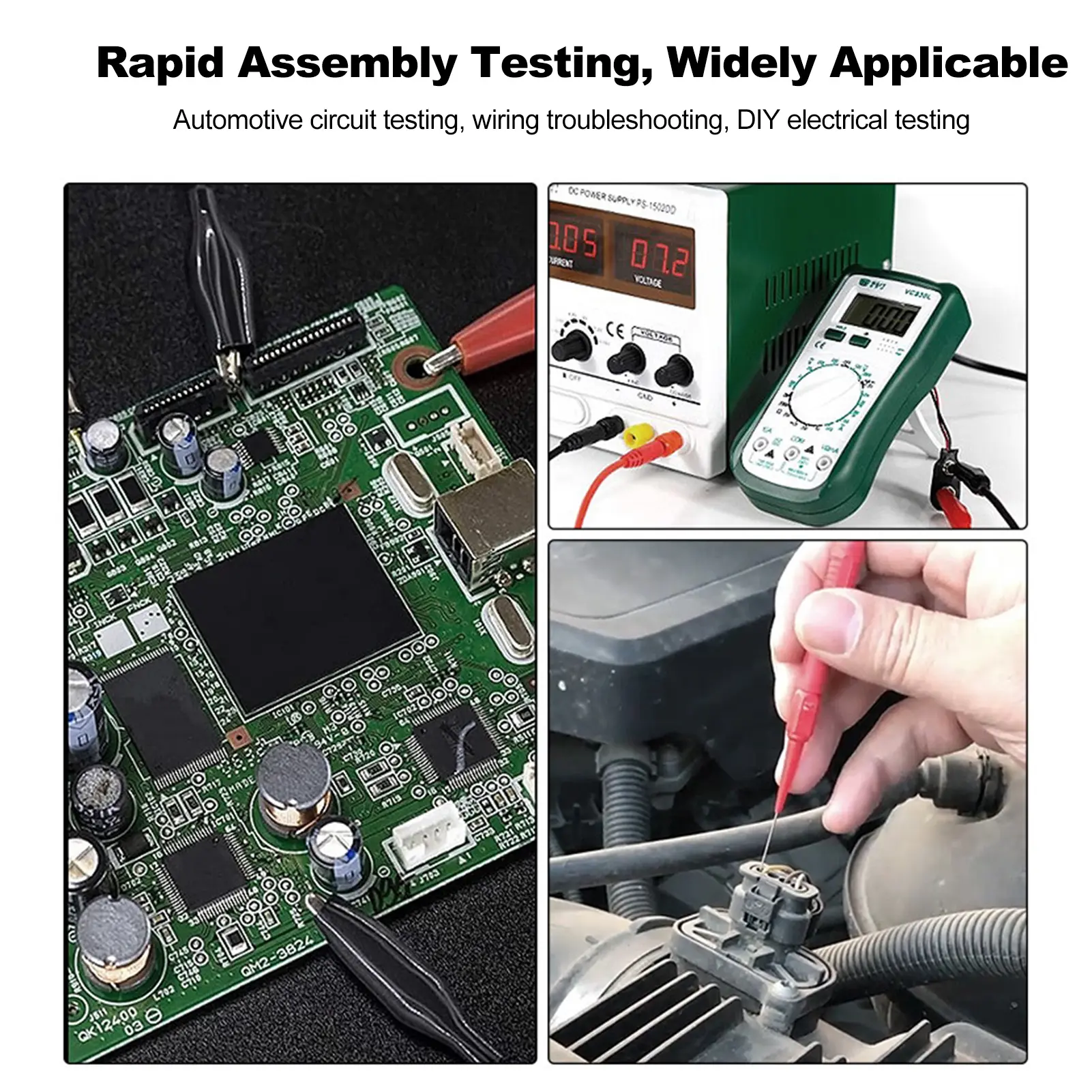 20/25pcs Auto Repair Tools Electrical Service Tools Automotive Multi-function Lead Test Tools KIT Circuit Test Wires