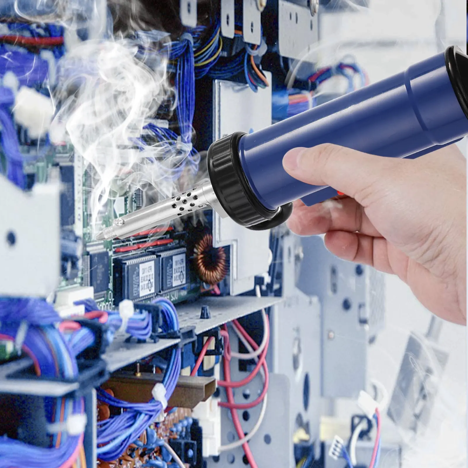 Vacuum Soldering Tin Remove Tool Automatic Portable Electric Solder Tin Sucker Vacuum Soldering Remove Pump Desoldering Machine