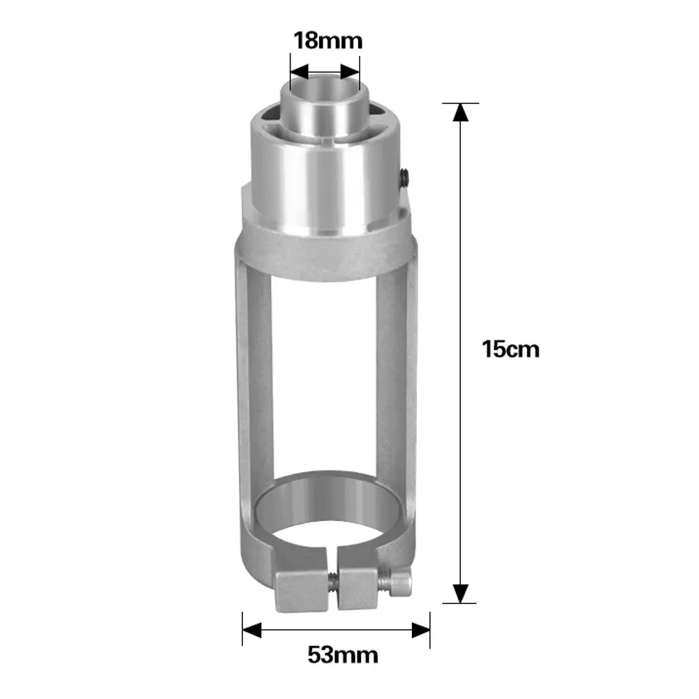 Square Hole Drill Bit Adapter Drill Bit Fixing Bracket,Professional Attachment Joint Mortiser Bit for Hand Electric Drill
