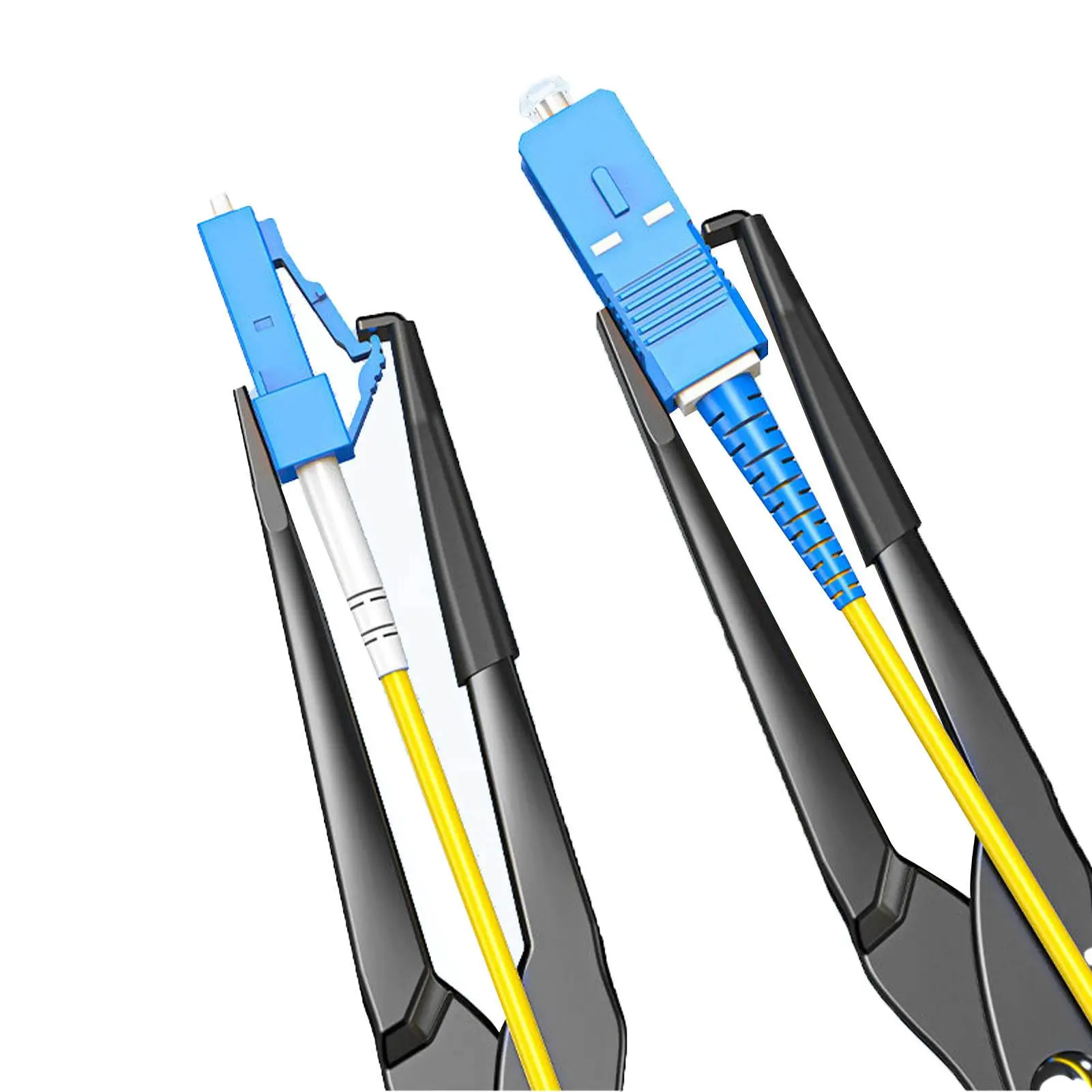 Optical  Flange Long Nose Pliers Non Slip Handle SC LC  Connector Plug and Unplug Tool  Pliers Long Nose Pliers