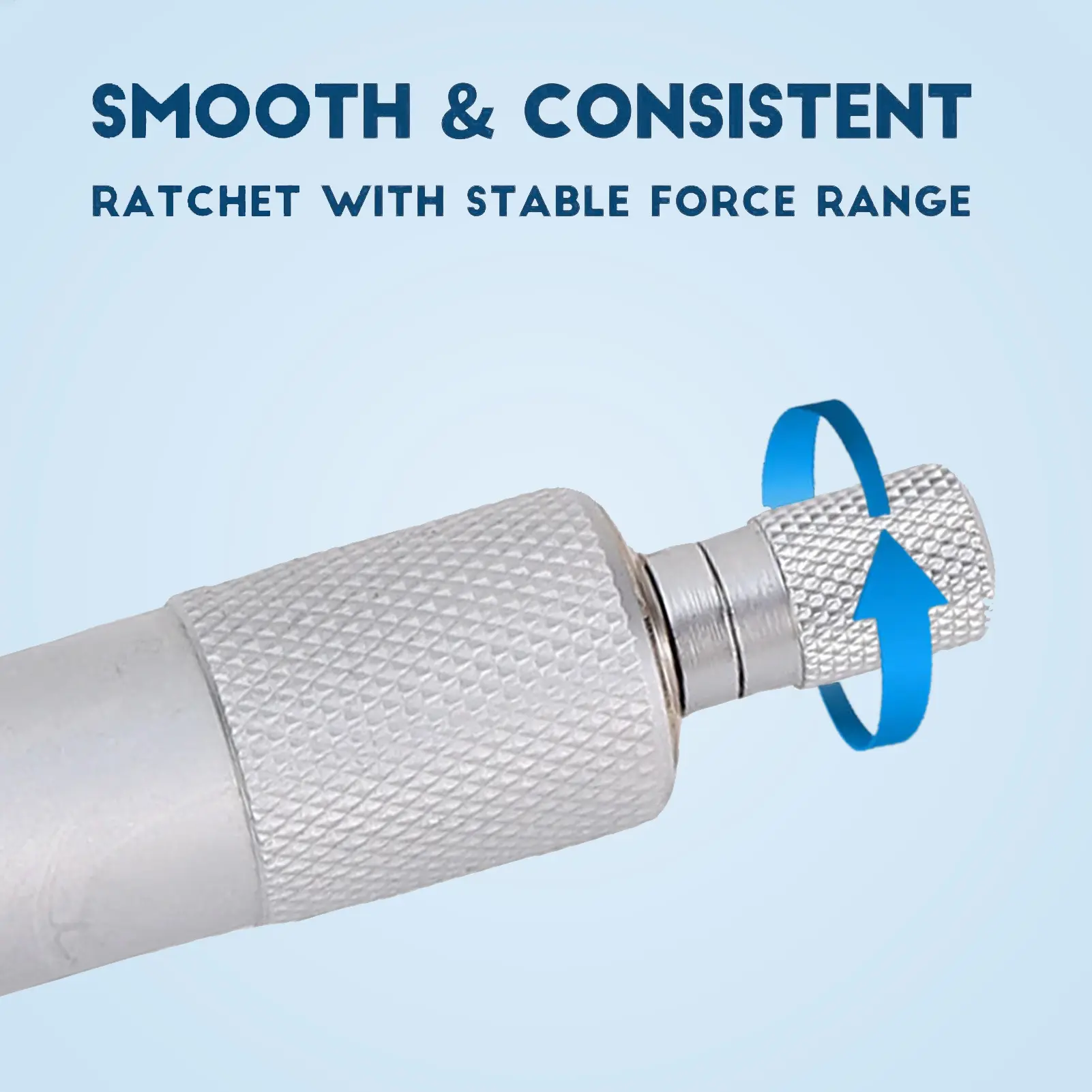 Mechanical Micrometer 2-3 Inch Outer Diameter Micrometer ±0.0001in Accuracy Calibration Part with Wrench for Length Measurement