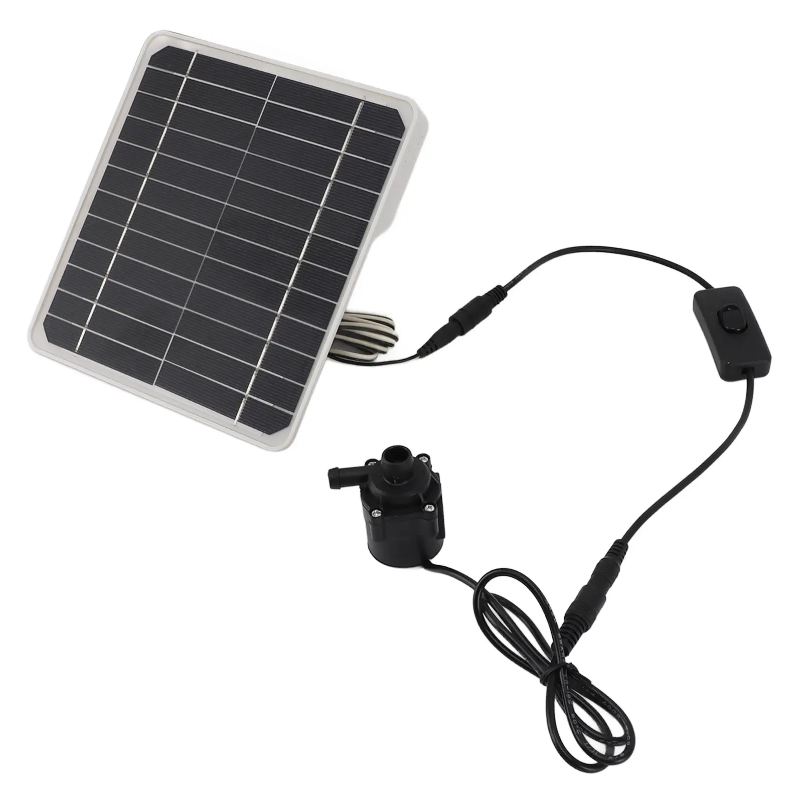 Solar Power  Panel Kit Strong Power Generation 50W Solar  Kit 24 Hour  for Gardens for Fish