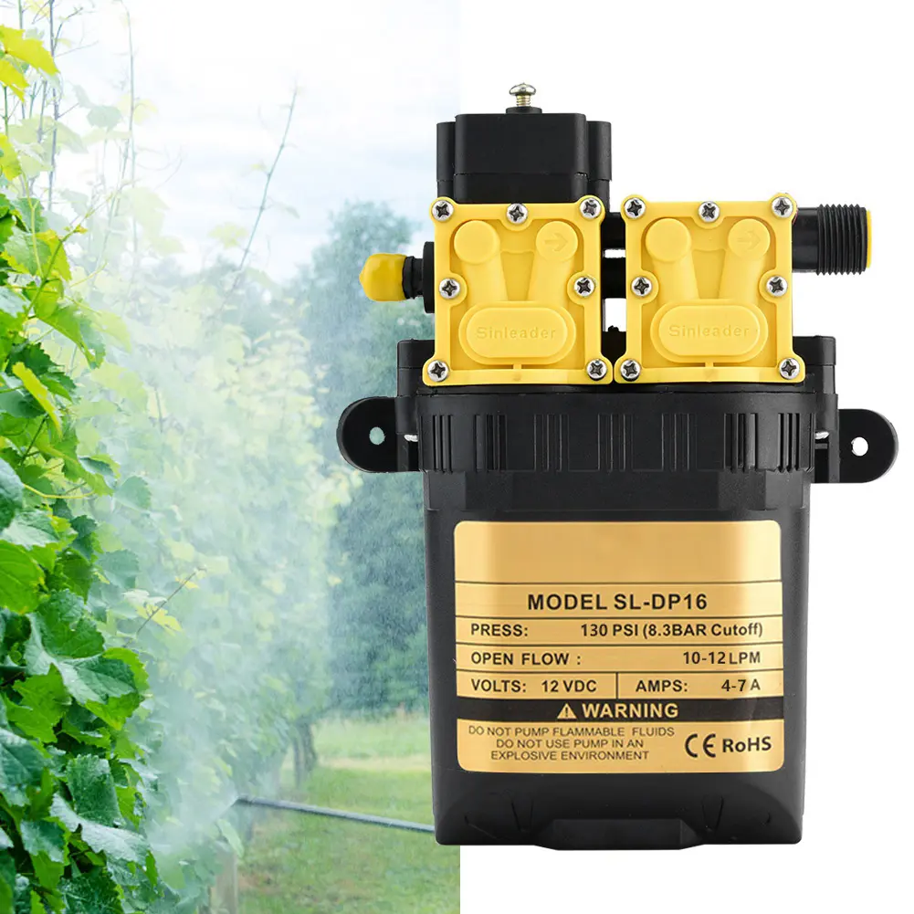 12V High Pressure Agricultural Electric  Water Sprayer Pump Agricultural Water Sprayer Pump