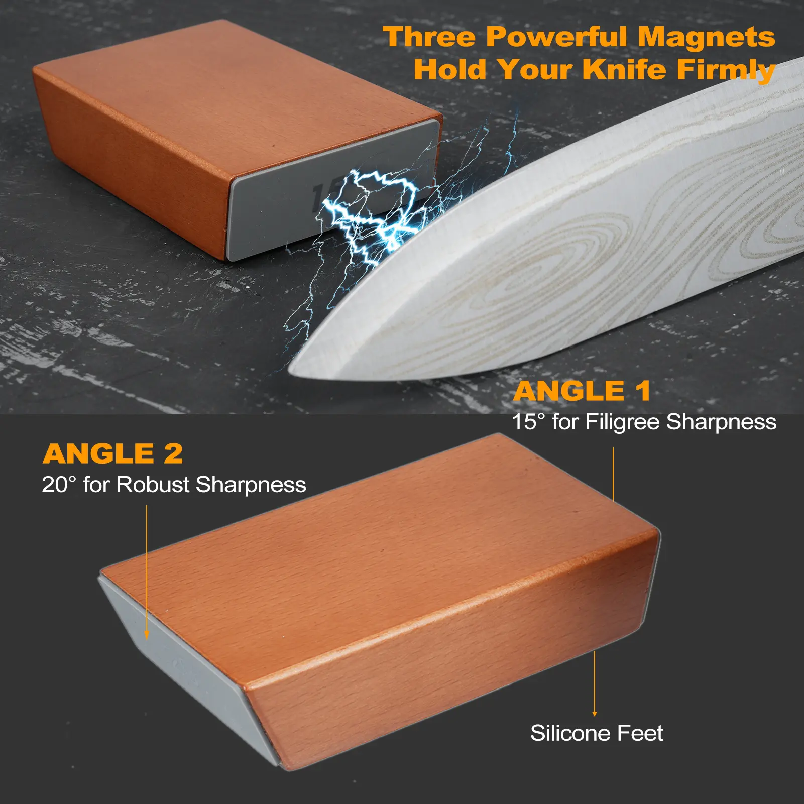 2024 Rolling Knife Sharpener Kit For Straight Edge Roller Knife Sharpening With Industry Diamonds Chef Knife Set Fast Delivery