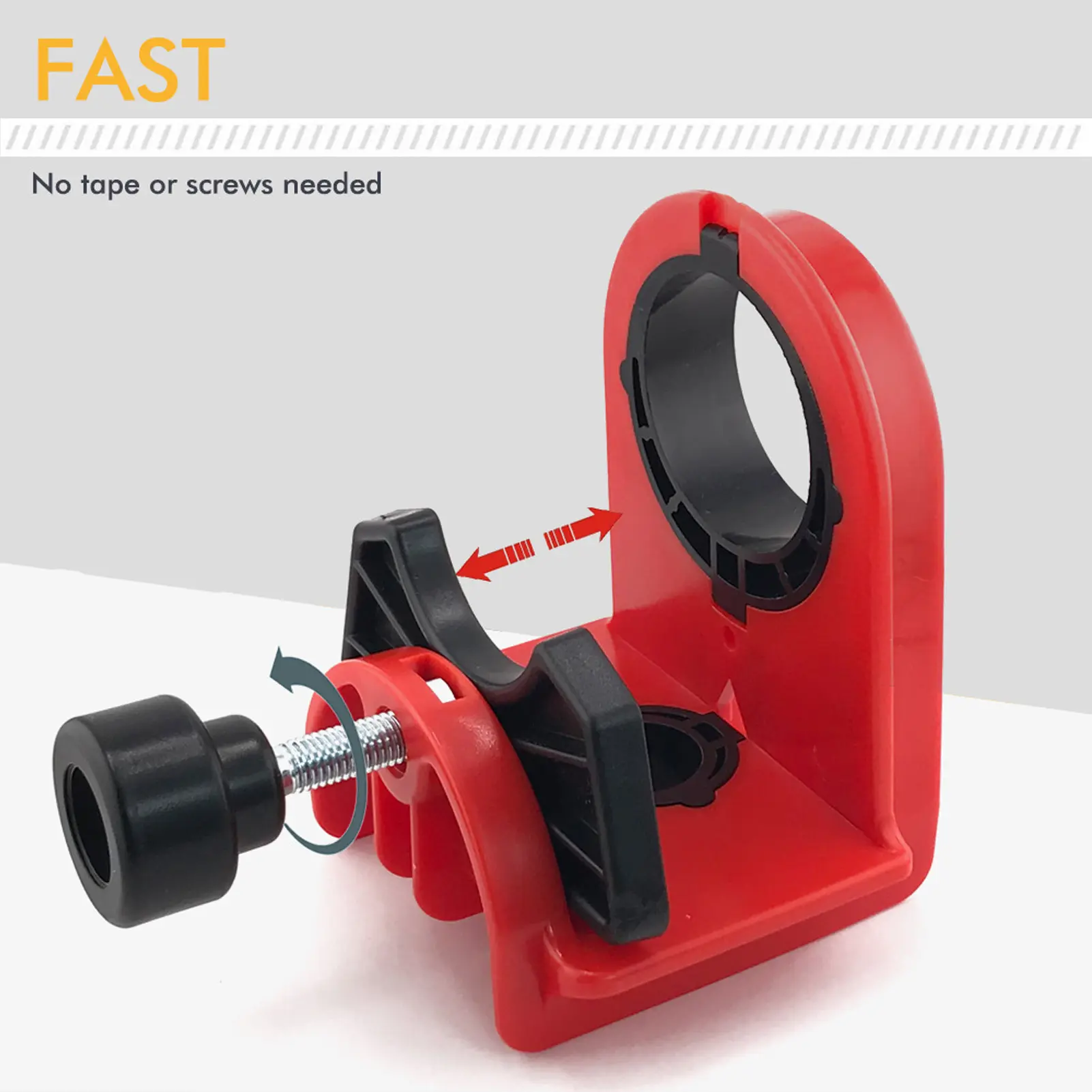 Door Lock Installation Kit Adjustable  Template High Speed Steel Door Lock Jig Versatile for 2-3/8in 2-3/4in Thick Frames