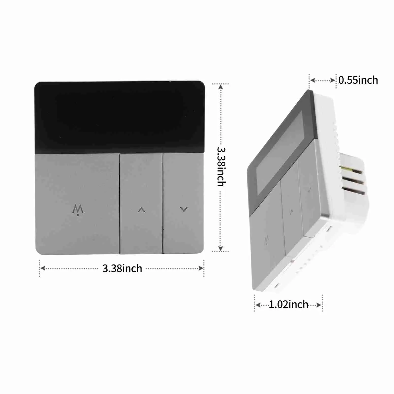WIFI Smart Thermostat with LCD Display Smart Heating Radiator Thermostat APP & Voice Control Indoor Constant Temperature Control