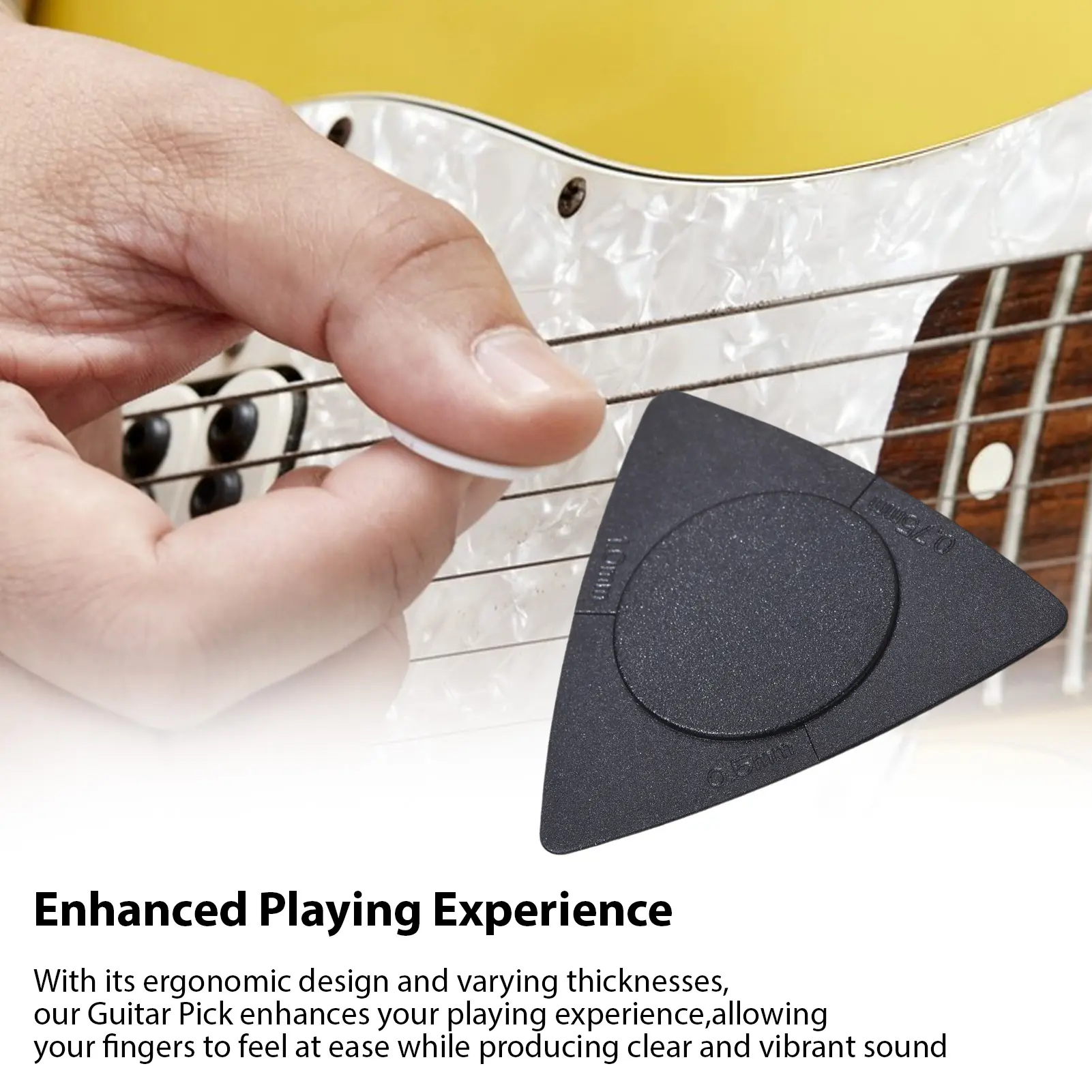 Multi-thickness Guitar Picks Guitar Accessories Musical Instrument Accessory 0.5/0.75/1.0mm Guitar Picks