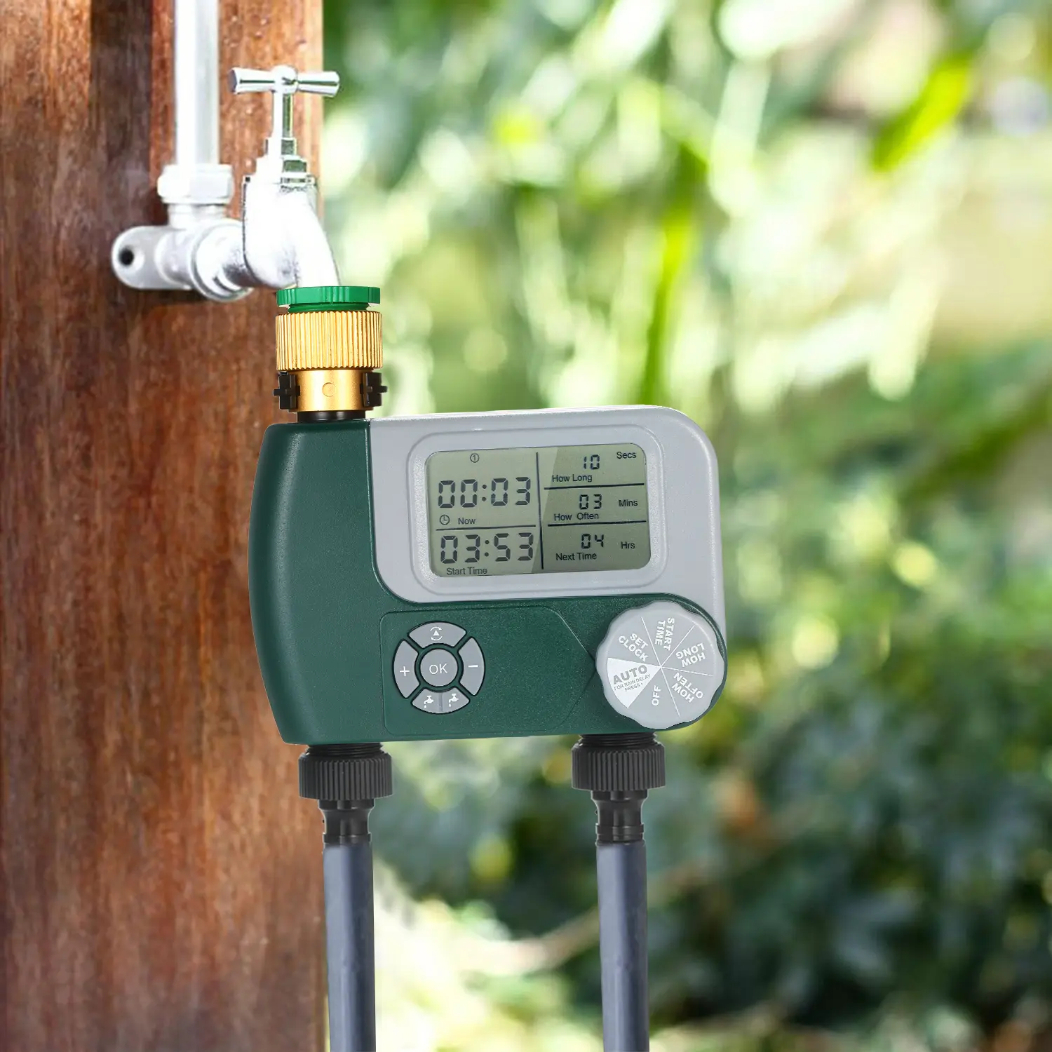 Programmable Digital Hose Faucet Timer Outdoor Battery Operated Automatic Watering Sprinkler System Irrigation Controller Garden