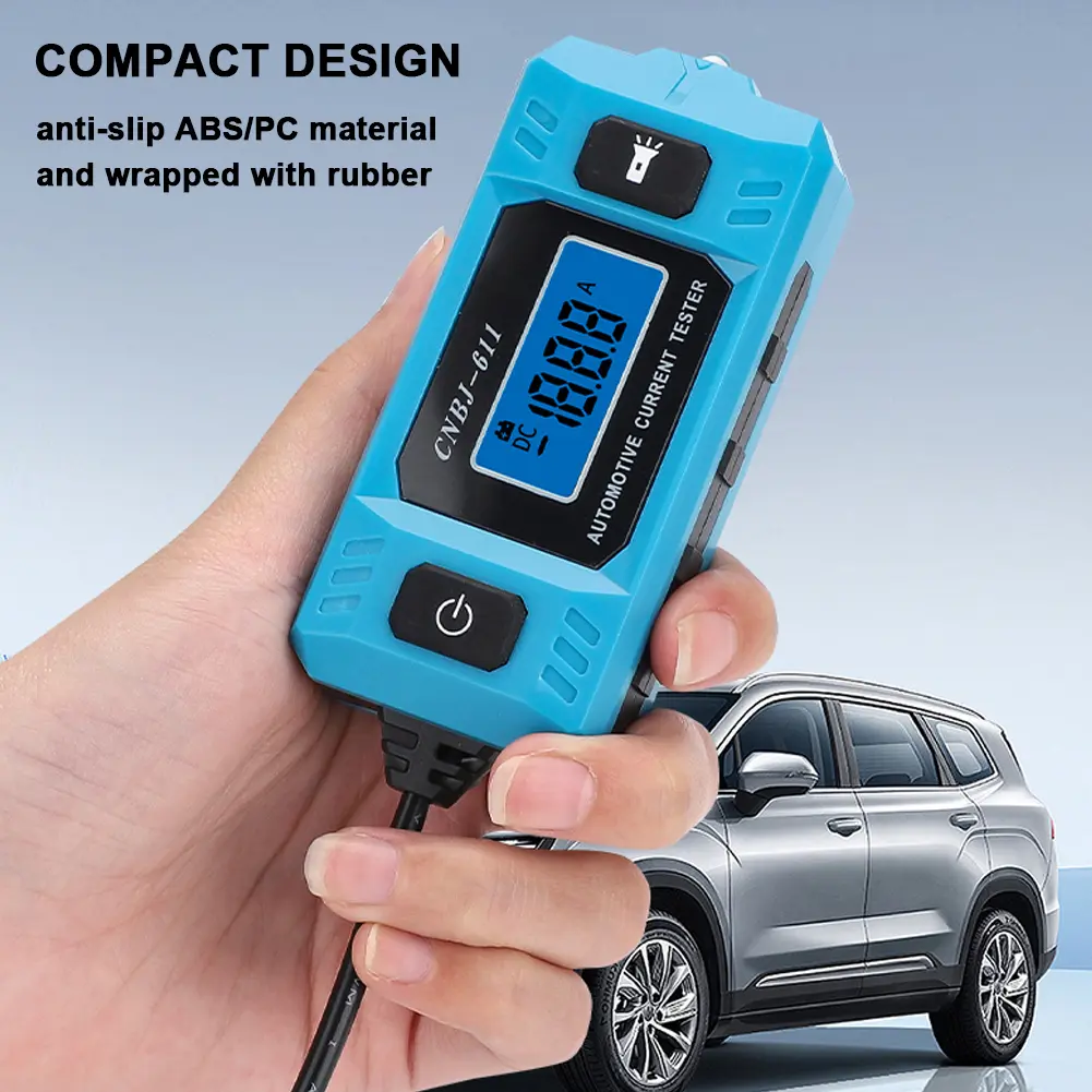 CNBJ-611 Automotive Fuse Current Tester Backlight Car Leakage Analyzer Fault Tester Automotive Fuse Current Testing Tool