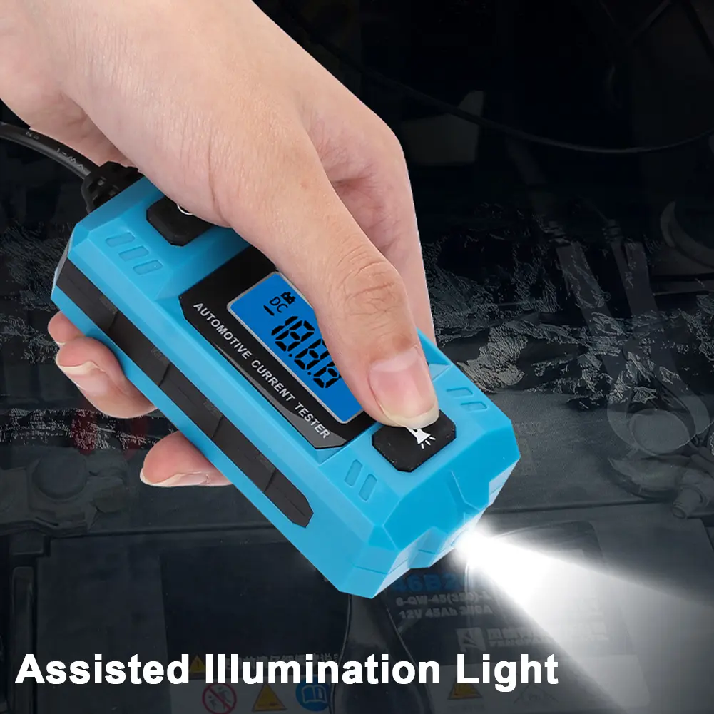 CNBJ-611 Automotive Fuse Current Tester Backlight Car Leakage Analyzer Fault Tester Automotive Fuse Current Testing Tool