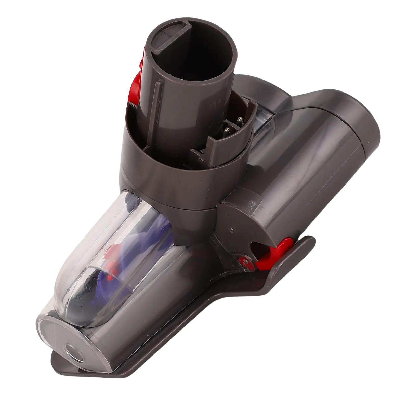 Vacuum Cleaner Brush Head Sturdy Structure Electric Vacuum Head Anti Tangling Angle Adjustable for Sofa Bed Car Seating Carpet