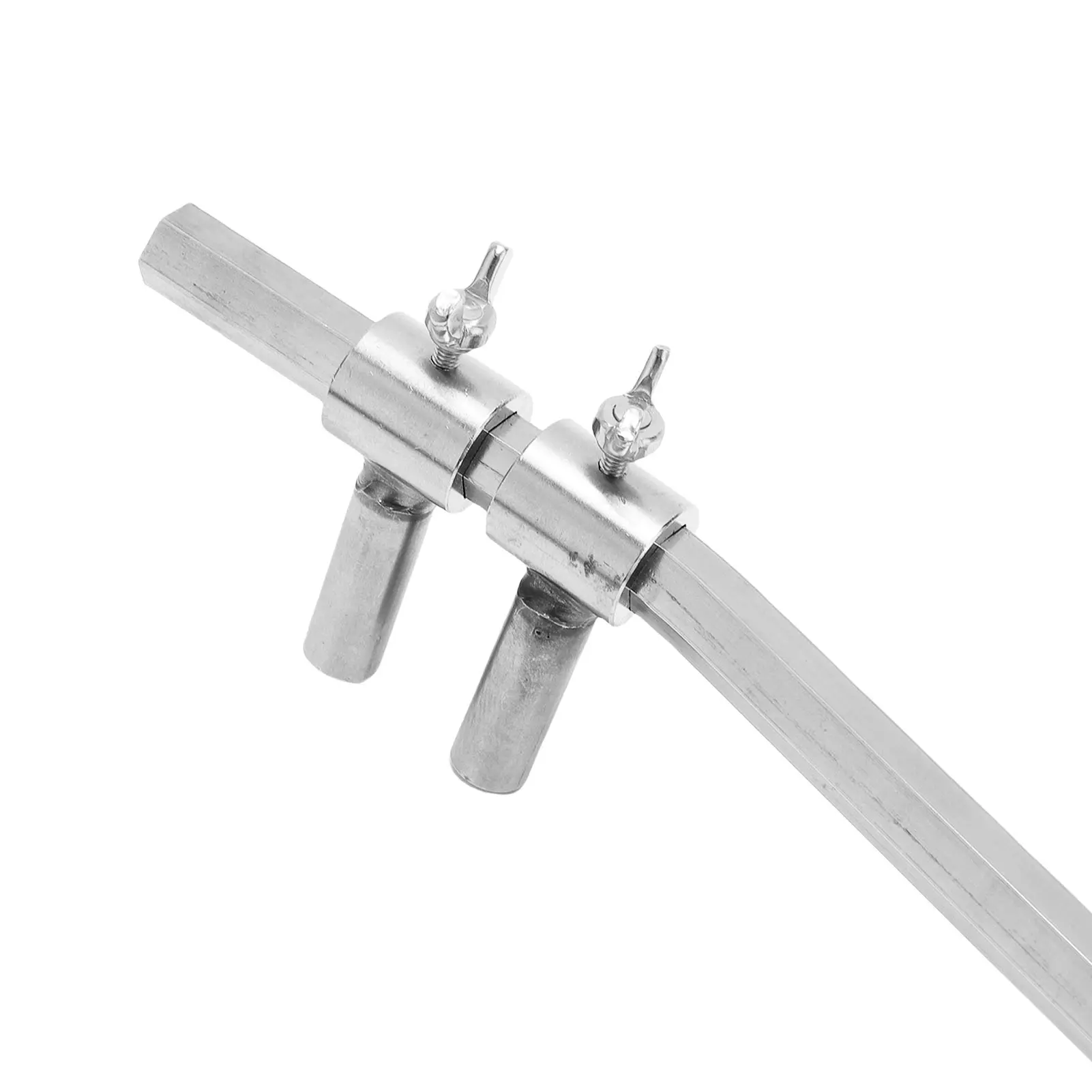 Portable Bonsai Moderator Lightweight Stainless Steel Sturdy Bonsai Branch Bending Tool Wooden Handle Rustproof for Gardening
