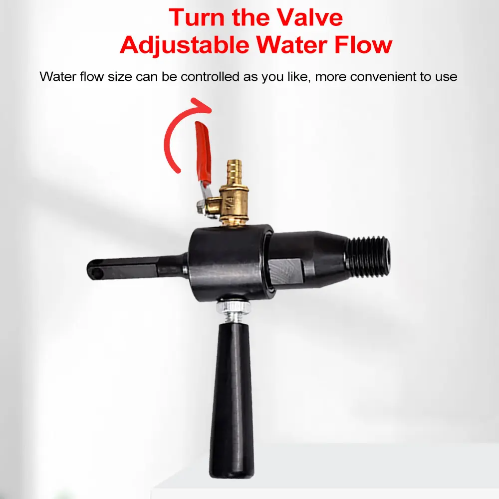 Electric Hammer Water Injector Connecting Rod Water Adding Device Water Drilling Rig Conversion Head Connection Tool