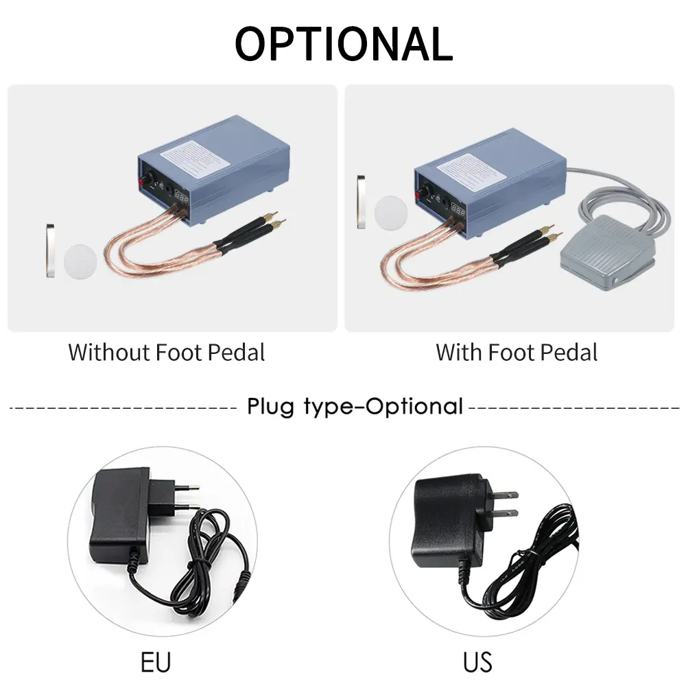 5000W High Power Handheld Spot Welding Machine Portable 0-800A Current Adjustable Welders for lithium battery Battery US Plug