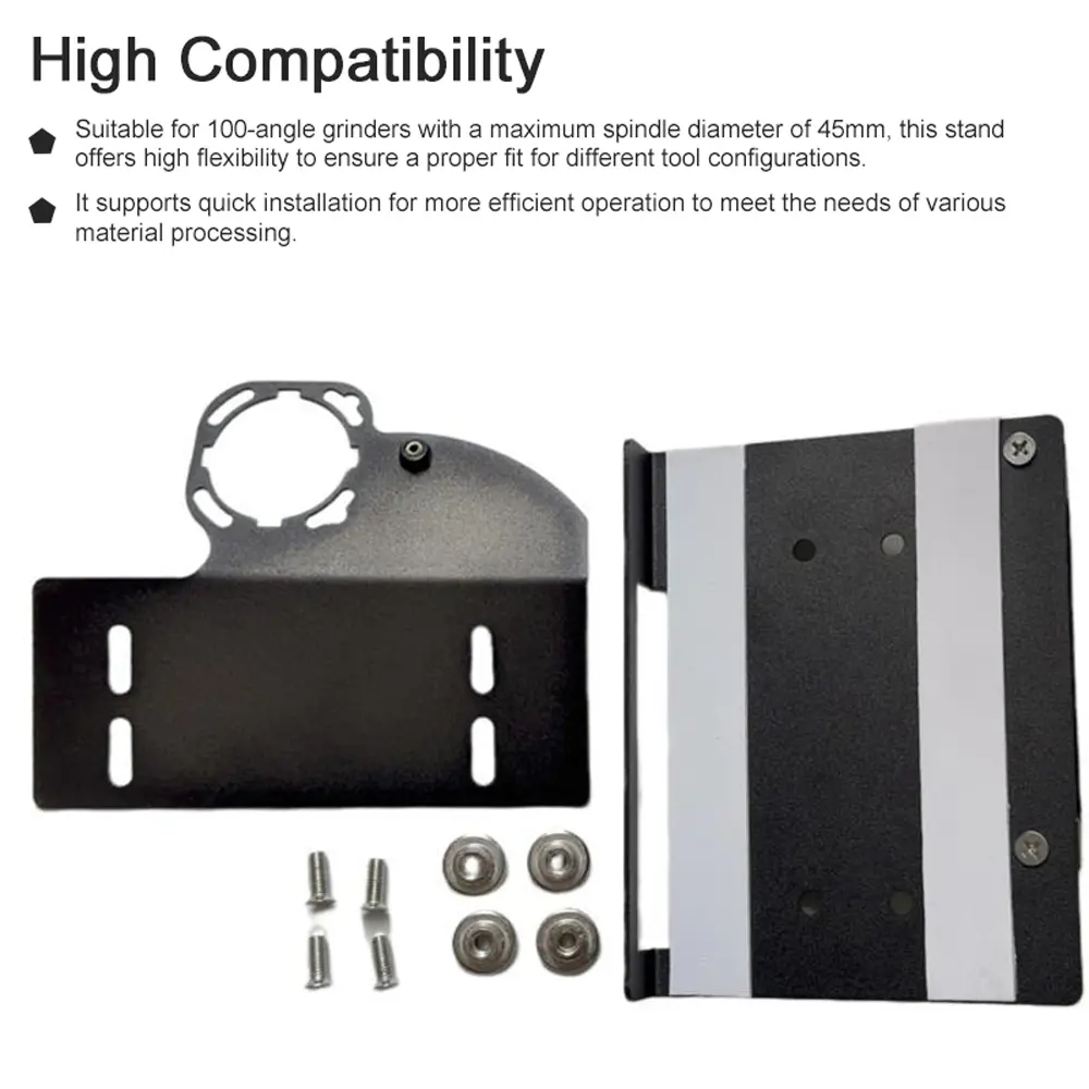 100 Type Angle Grinder Stand Tile 45° Chamfer Cutting Stand Metal Tiling 45 Degree Angle Cutting Tool Ceramic Tile Cutter Seat