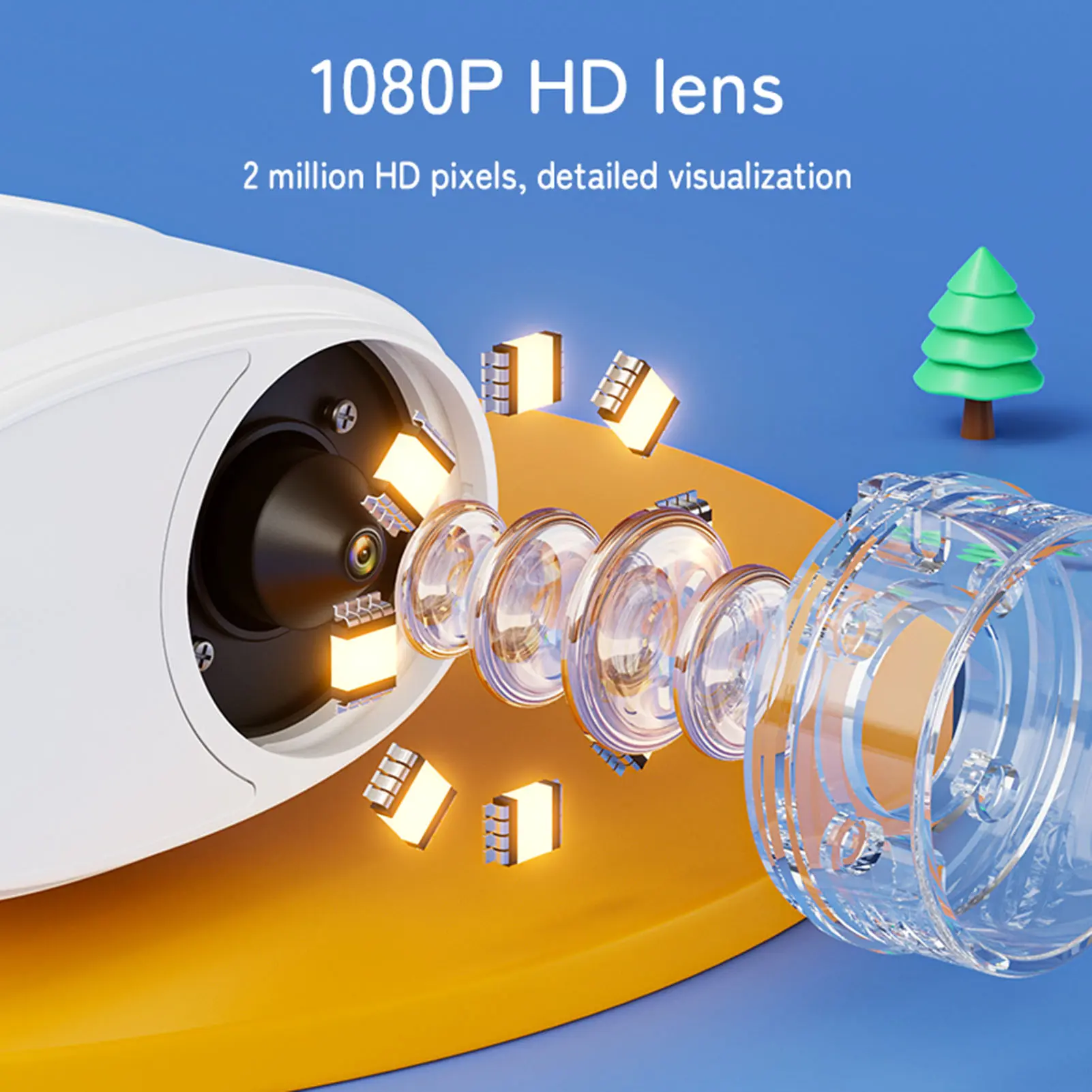 Handheld Digital Microscope 1000X Magnification 1080P 2 Inch HD Screen Electronic Microscope 2MP Photo Video Recording