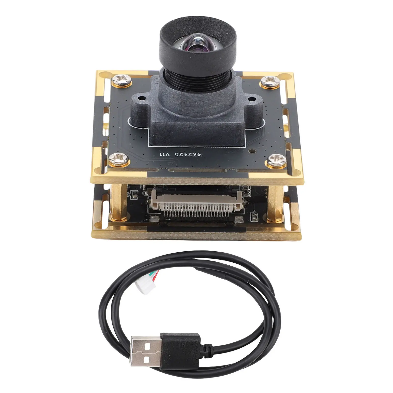 Industrial Camera Module Manual Focusing 8.29MP 4K Wide Compatibility 3840x2160 MJPEG USB Camera Board for Advertising Machine