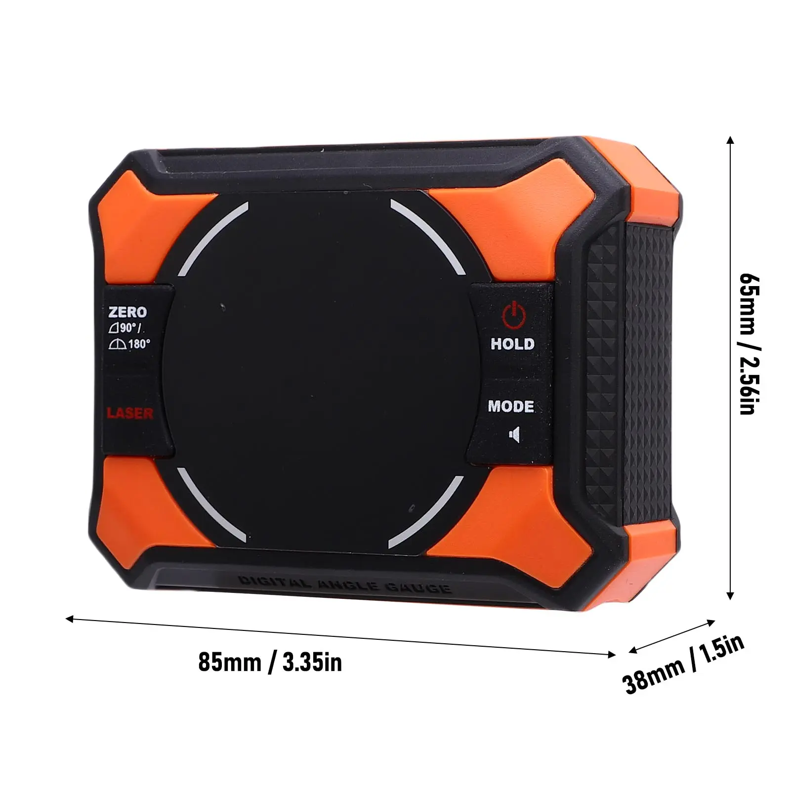 Digital Angle Meter with Magnetic 3 in 1 Finder Inclinometer Accurate Electronic Level Accessory Woodworking Tool 650mAh