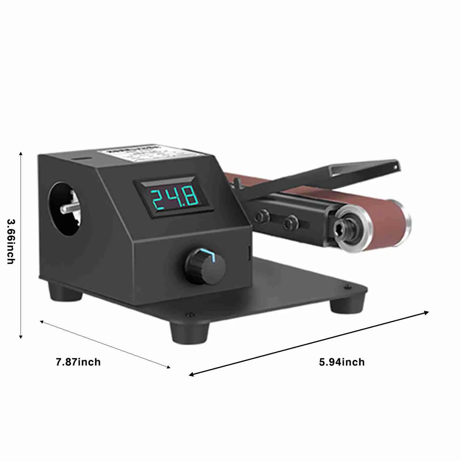 350W Vertical & Horizontal Mini Belt Sander Electric Sanding Polishing Grinding Machine Grinding Sander Grinder Small Sand-belt