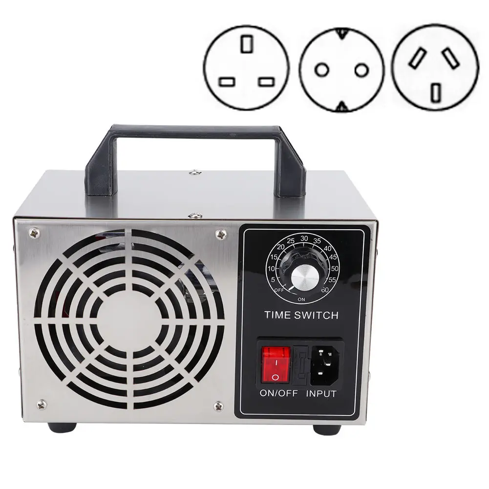 Generator 20g  Generator Ozonizer Machine Air Purifier with Timing  for Home Greenhouse Farm Ozonizer