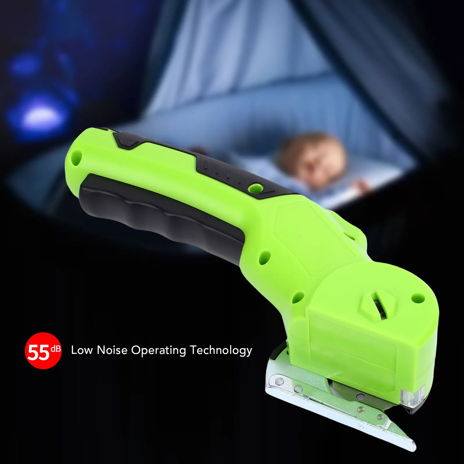 Electric Scissors  Rechargeable Electric Fabric Scissors Powerful Motor Efficient Cutting Accurate for Packaging Materials