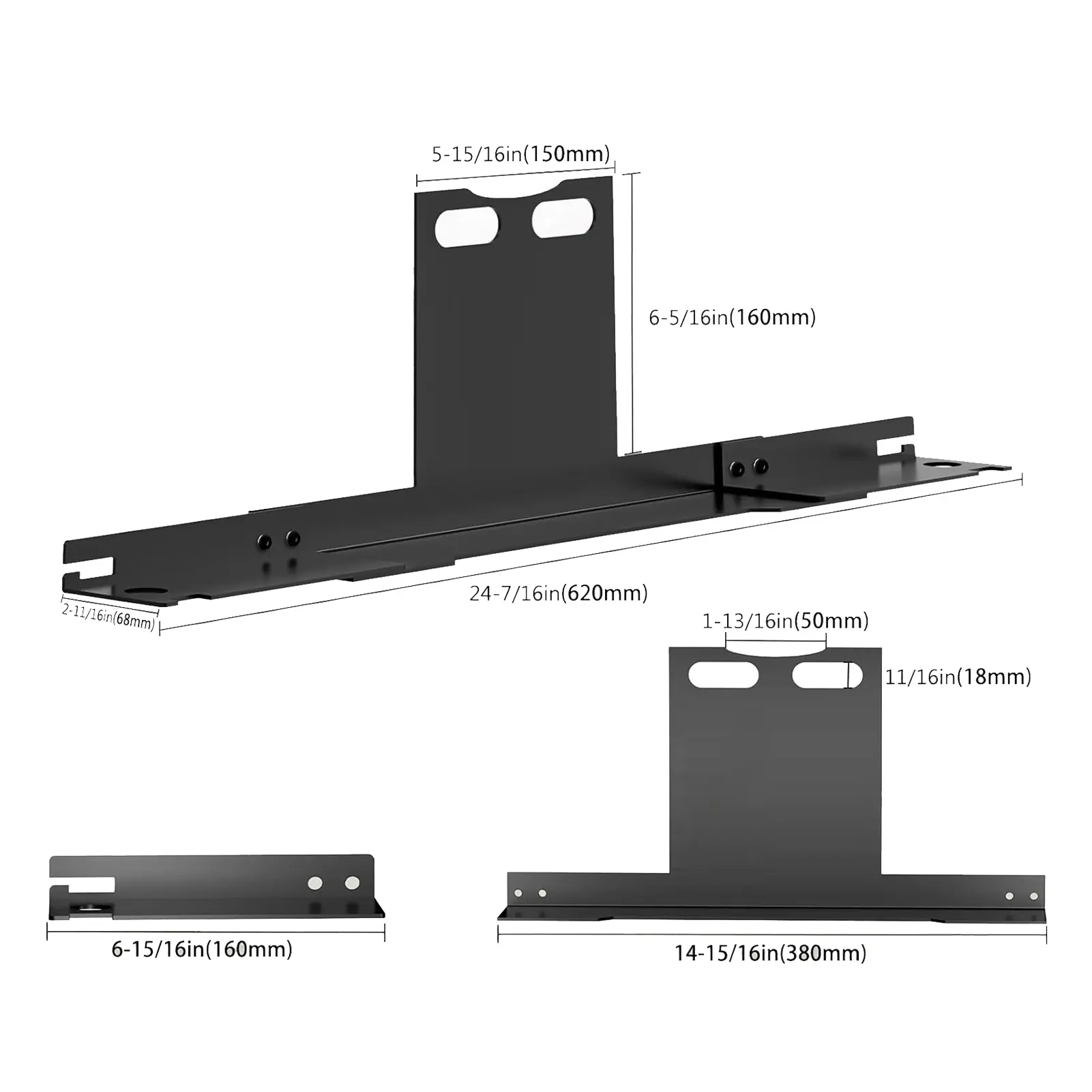 Heavy Duty Toe Alignment Tool Plates Steel Wheel Alignment Tool Plate with 2 Tape Measures Hanging Holes Wheel Alignment Tool