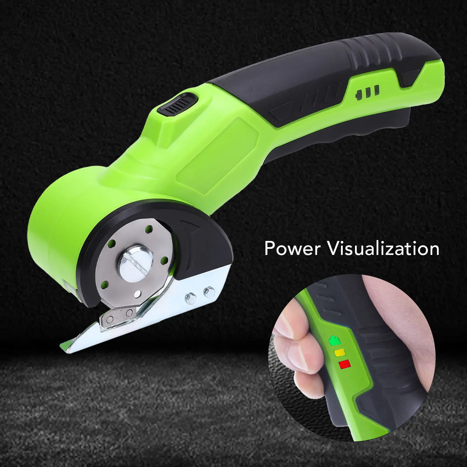 Electric Scissors  Rechargeable Electric Fabric Scissors Powerful Motor Efficient Cutting Accurate for Packaging Materials